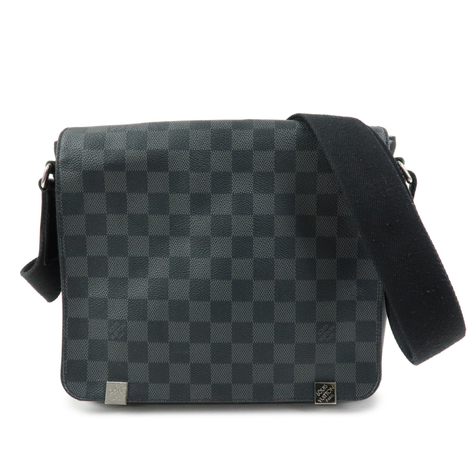 Louis Vuitton Damier Graphite District PM NM Crossbody Bag N41028