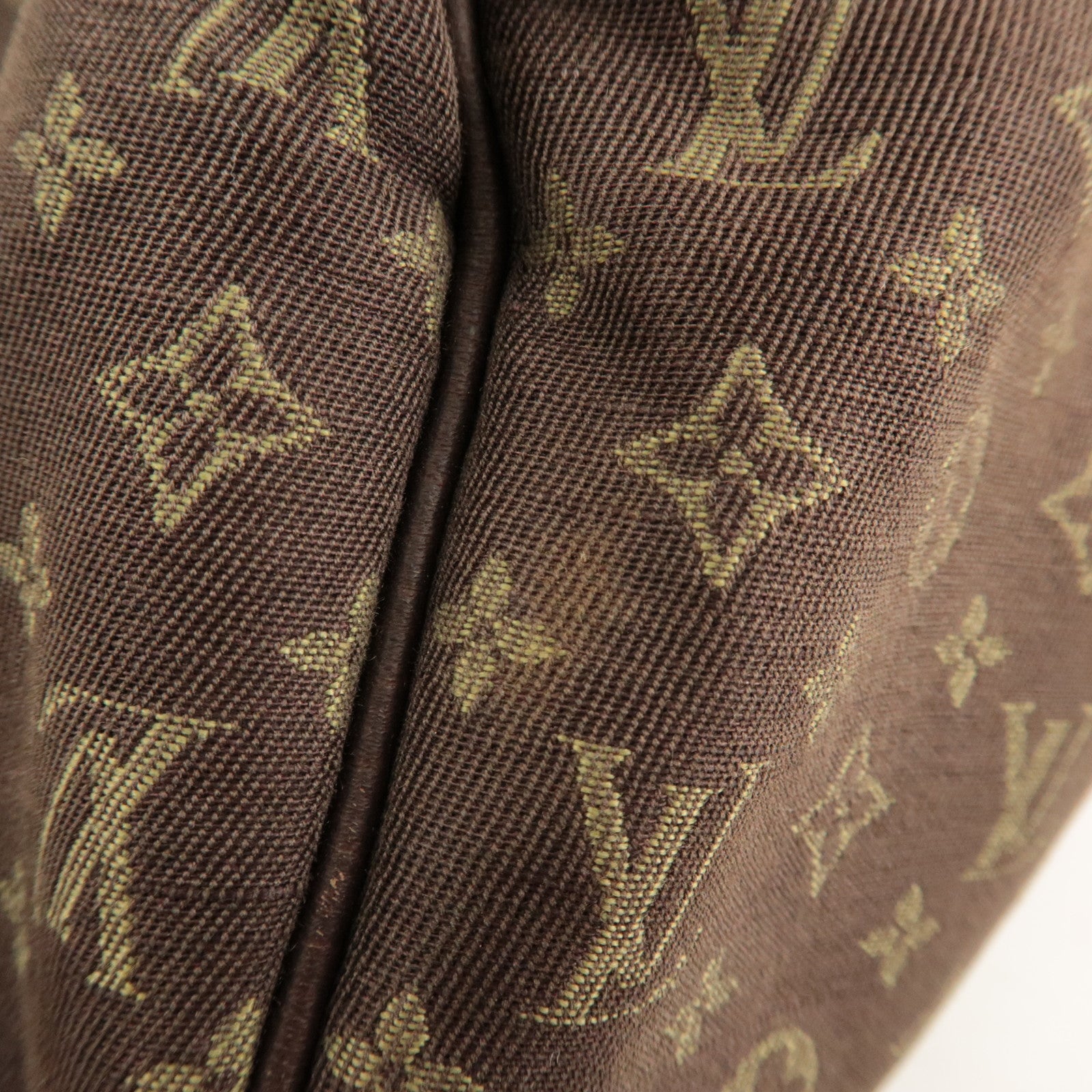 Louis Vuitton Monogram Mini Lin Speedy 30 Boston Bag Ebene M95224