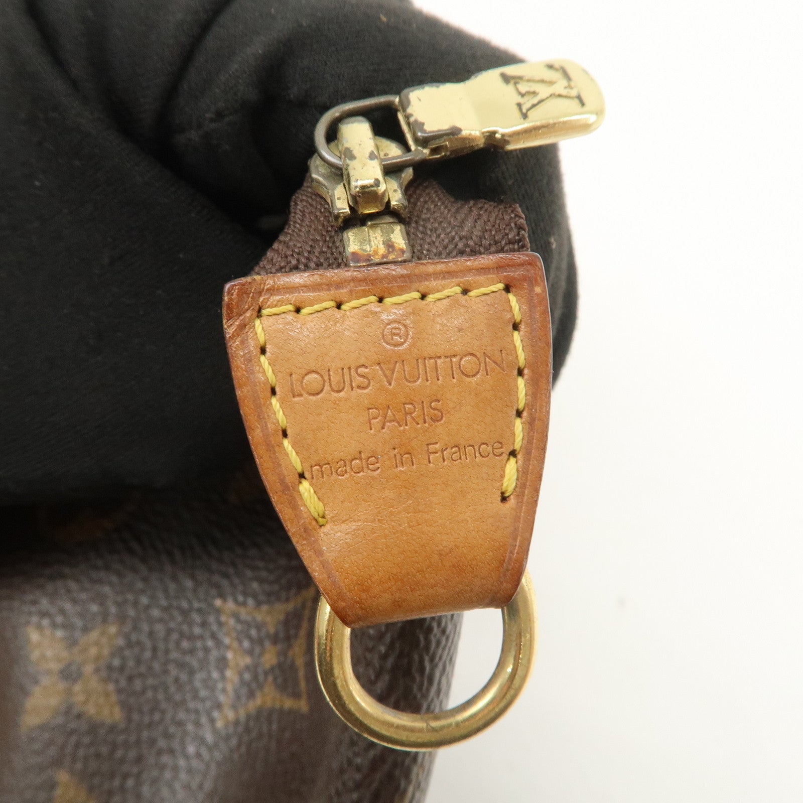 Louis Vuitton Monogram Pochette Accessoires Pouch Hand Bag M51980