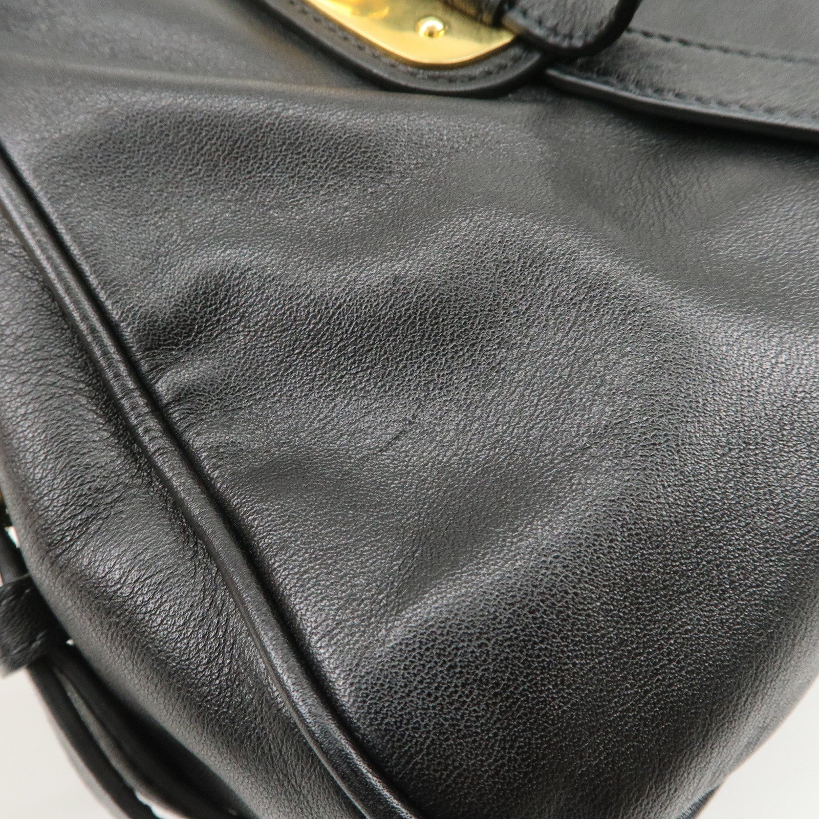 PRADA Logo 2Way Bag Hand Bag Shoulder Bag