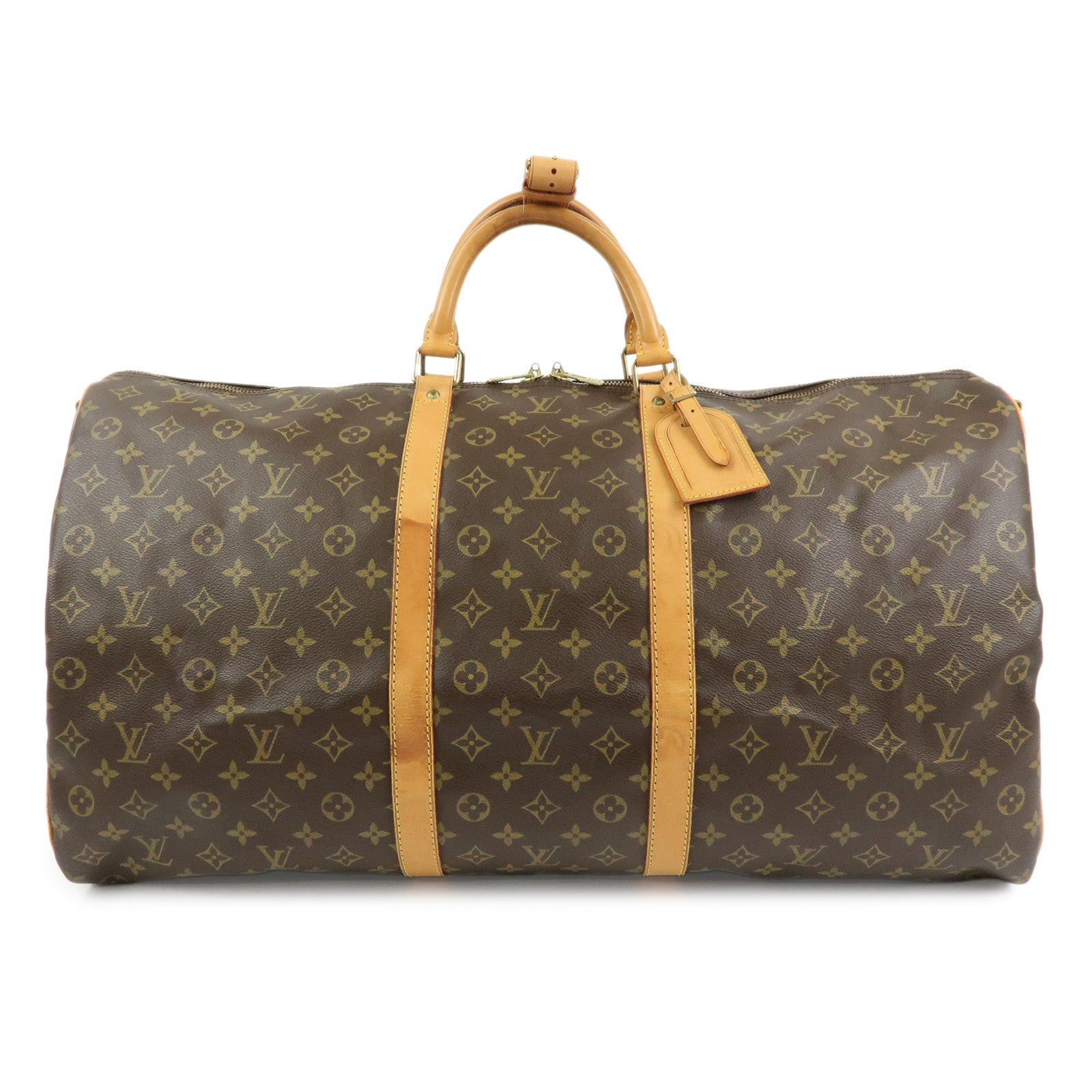 Louis Vuitton Monogram Keep All Bandouliere 60 Boston Bag M41412