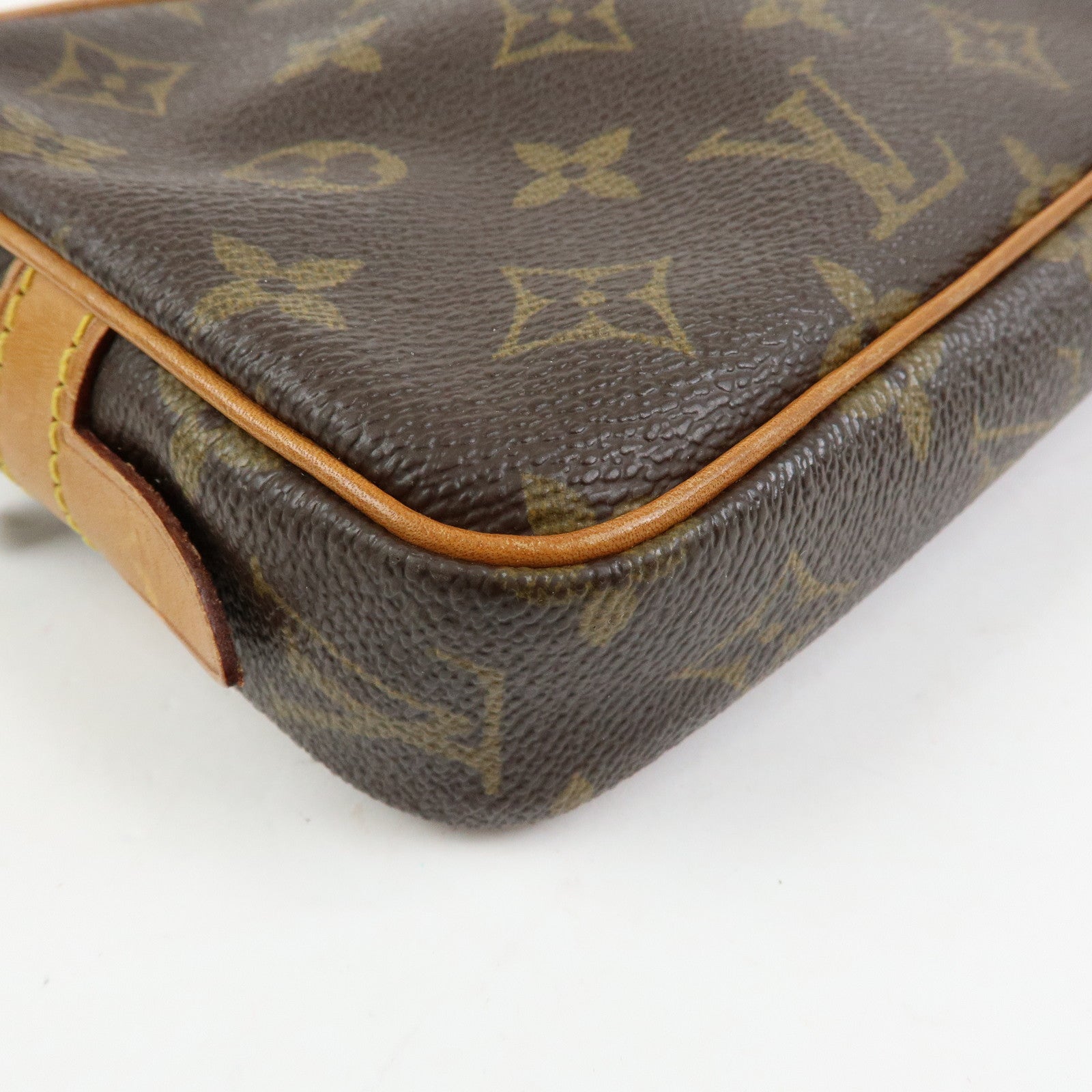 Louis Vuitton Monogram Pochette Marly Bandouliere Bag Brown M51828