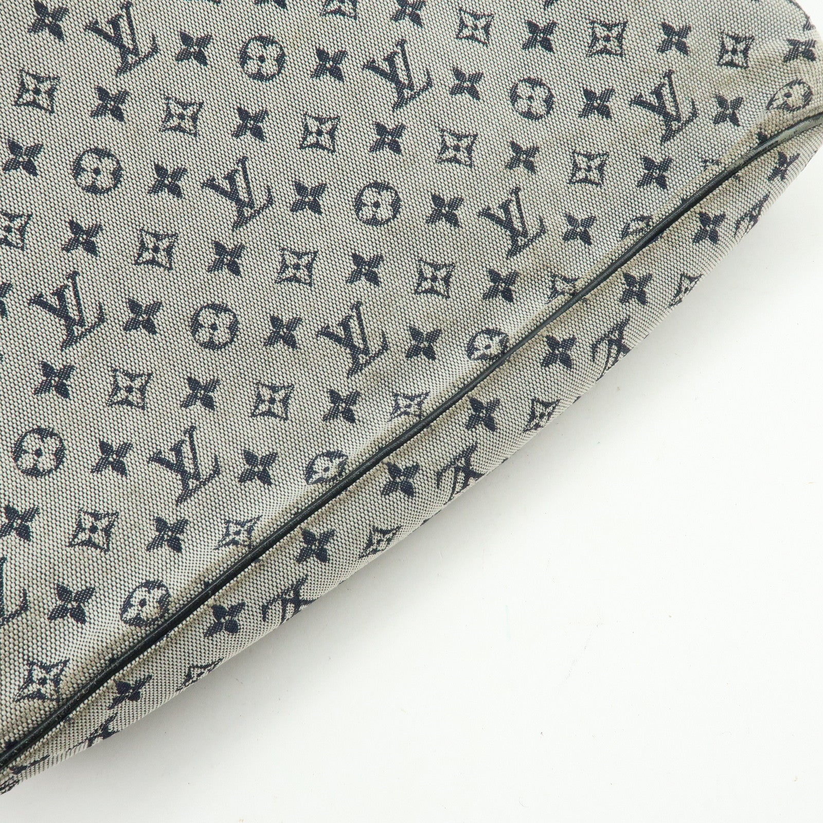 Louis Vuitton Monogram Mini Lucille PM Hand Bag Blue M92676