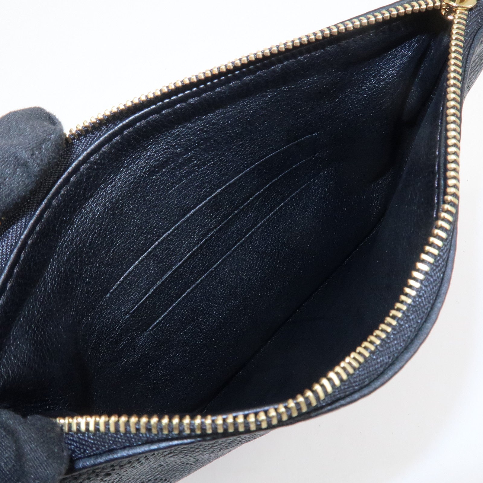Louis Vuitton Monogram Mahina Leather 2Way Shoulder Bag Noir M93987