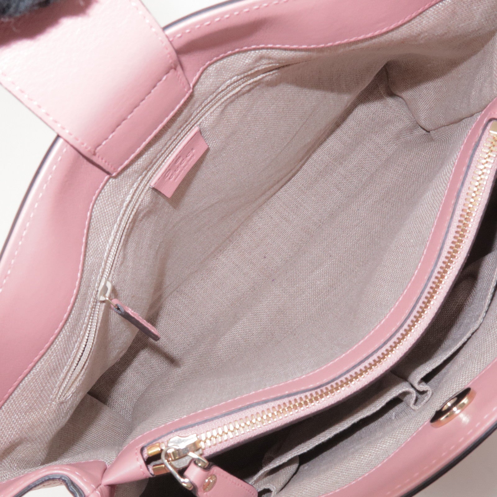 GUCCI Guccissima Leather 2Way Hand Bag Shoulder Bag Pink 510291