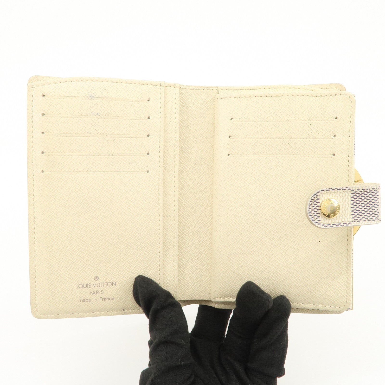 Louis Vuitton Damier Azur Portefeuille Viennois Wallet N61676