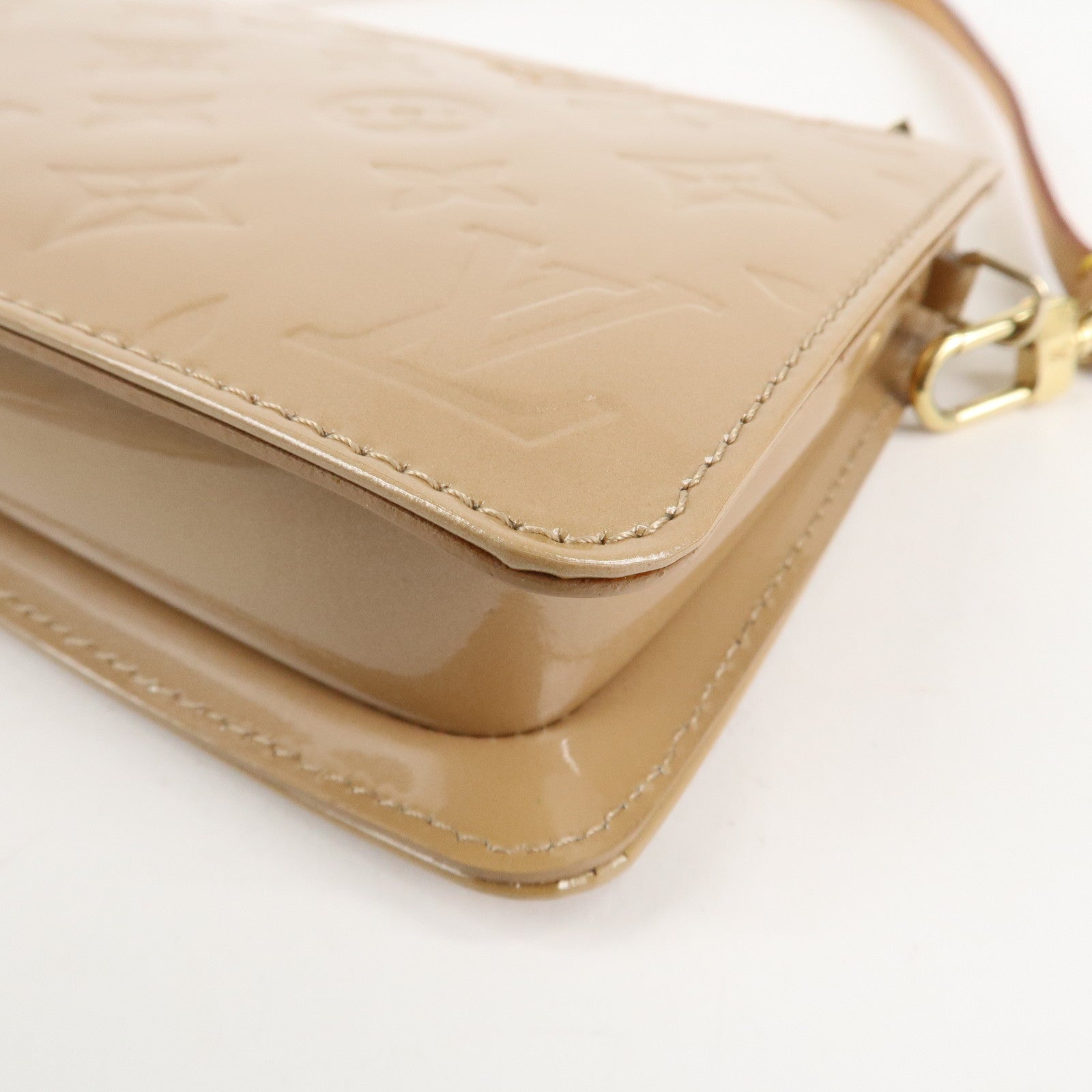 Louis Vuitton Monogram Vernis Pochette Accessoires Noisette M91343 Used