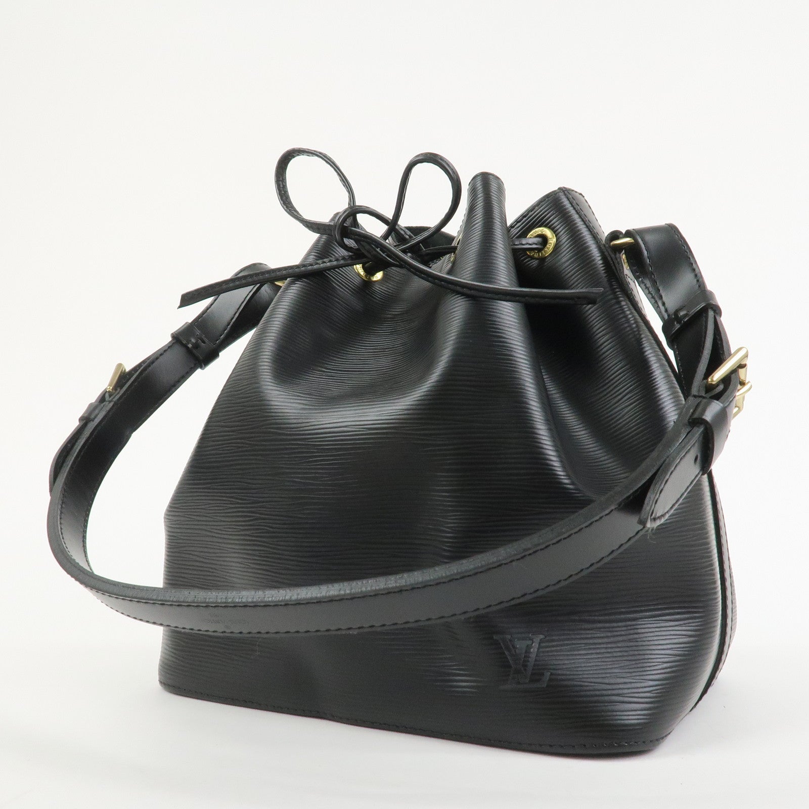 Louis Vuitton Epi Petit Noe Shoulder Bag Noir Black M44102