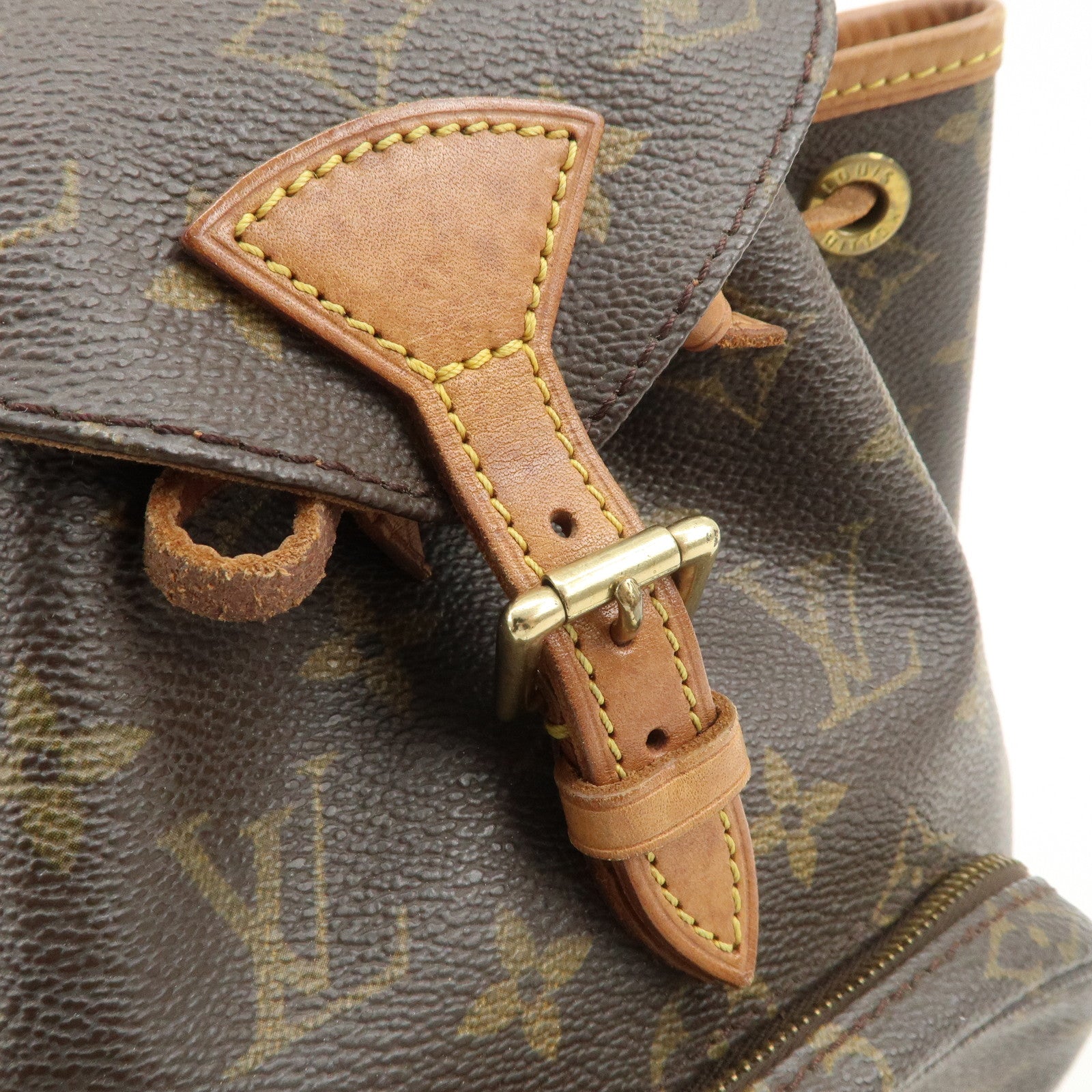 Louis Vuitton Monogram Mini Montsouris Canvas Backpack Brown M51137