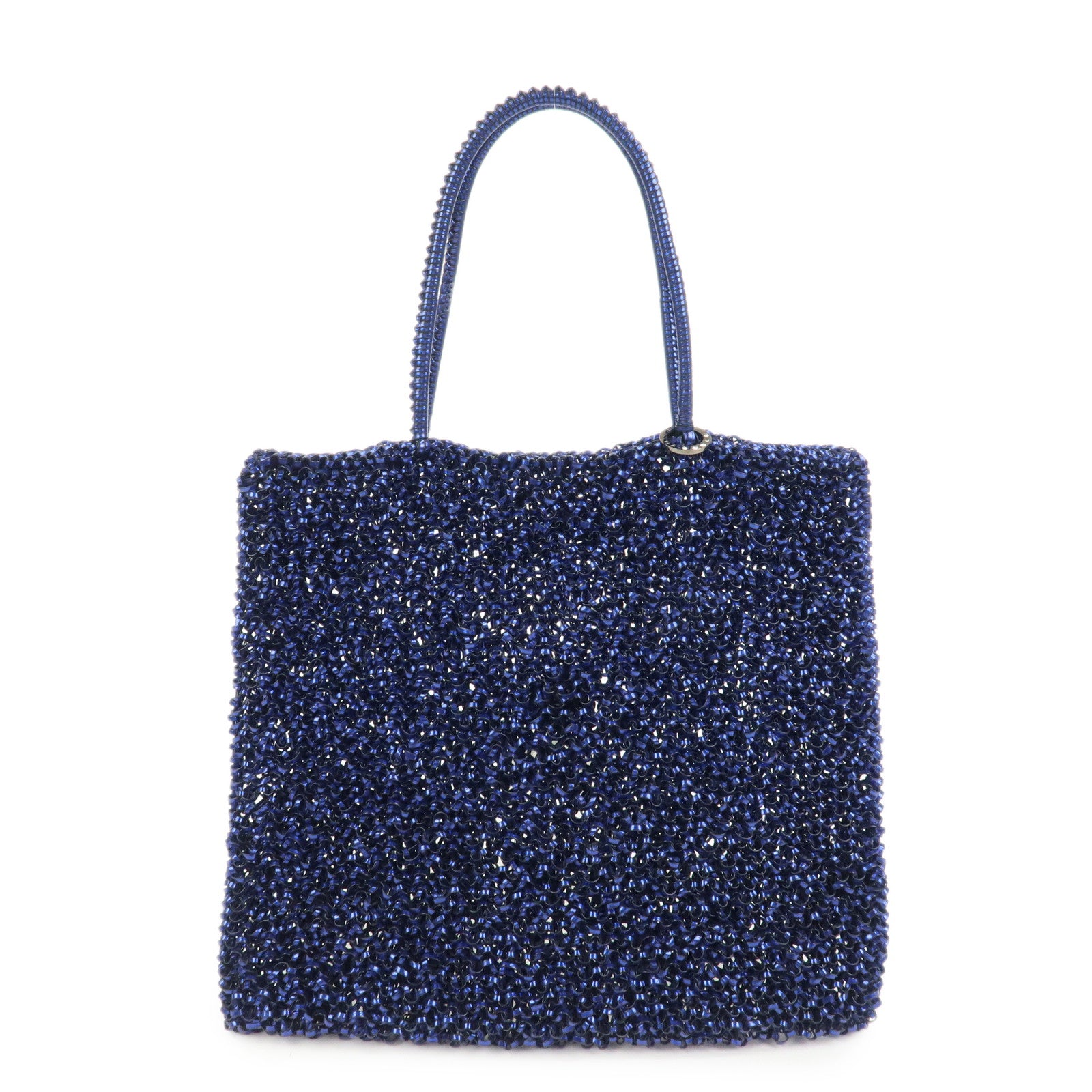 ANTEPRIMA Wire Bag PVC Hand Bag Shoulder Bag Blue
