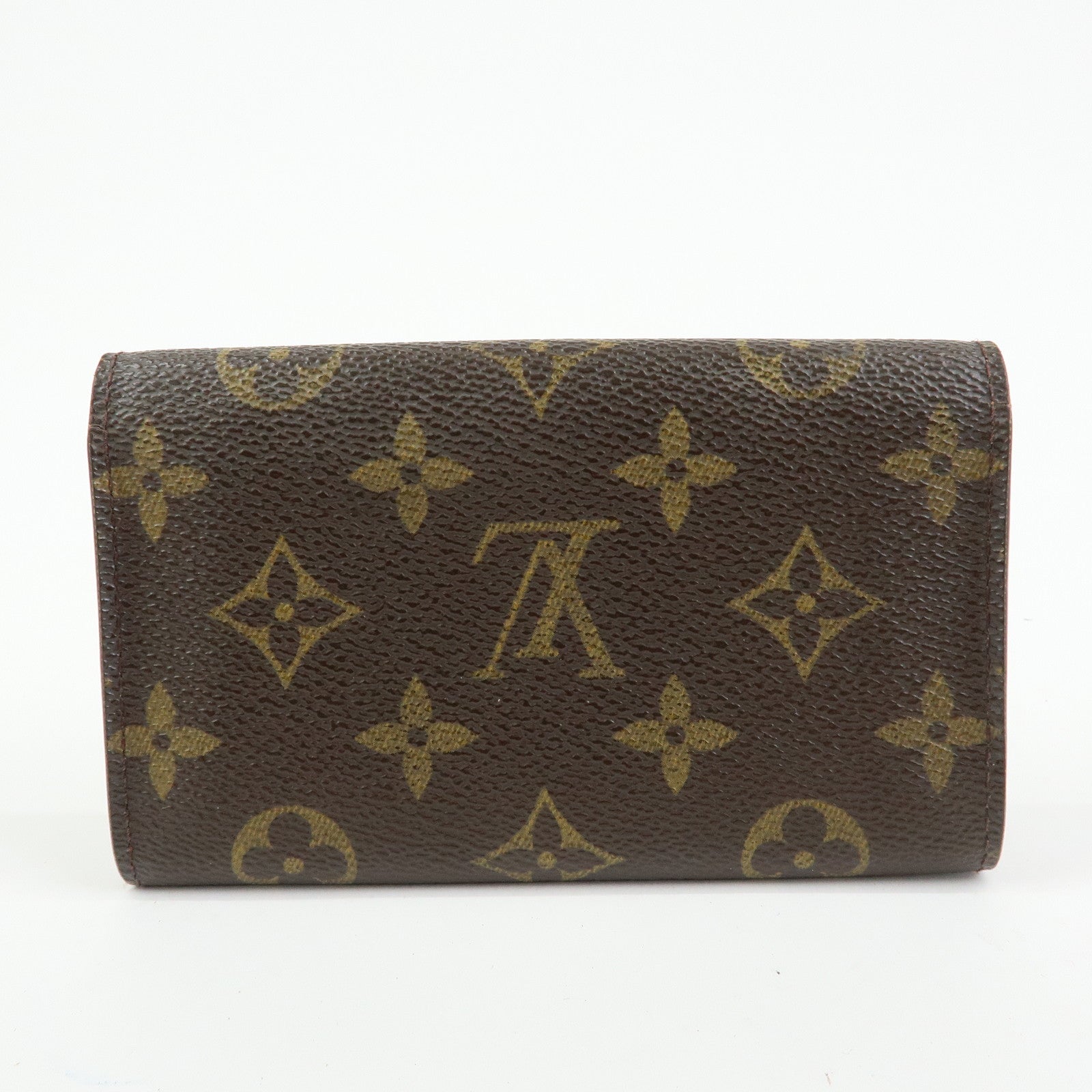 Louis Vuitton Monogram Porte Monnaie Zip Bifold Wallet M61735
