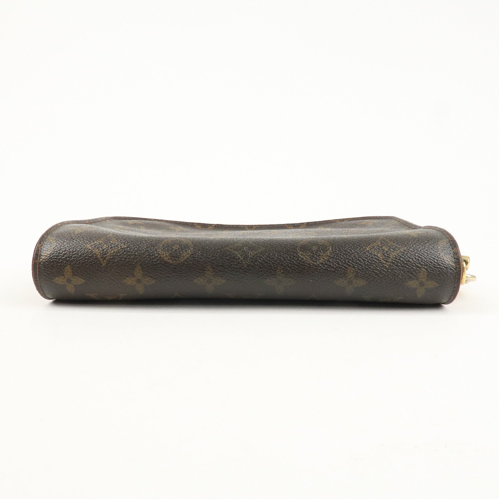 Louis Vuitton Monogram Orsay Clutch Bag Pouch Brown M51790 Used