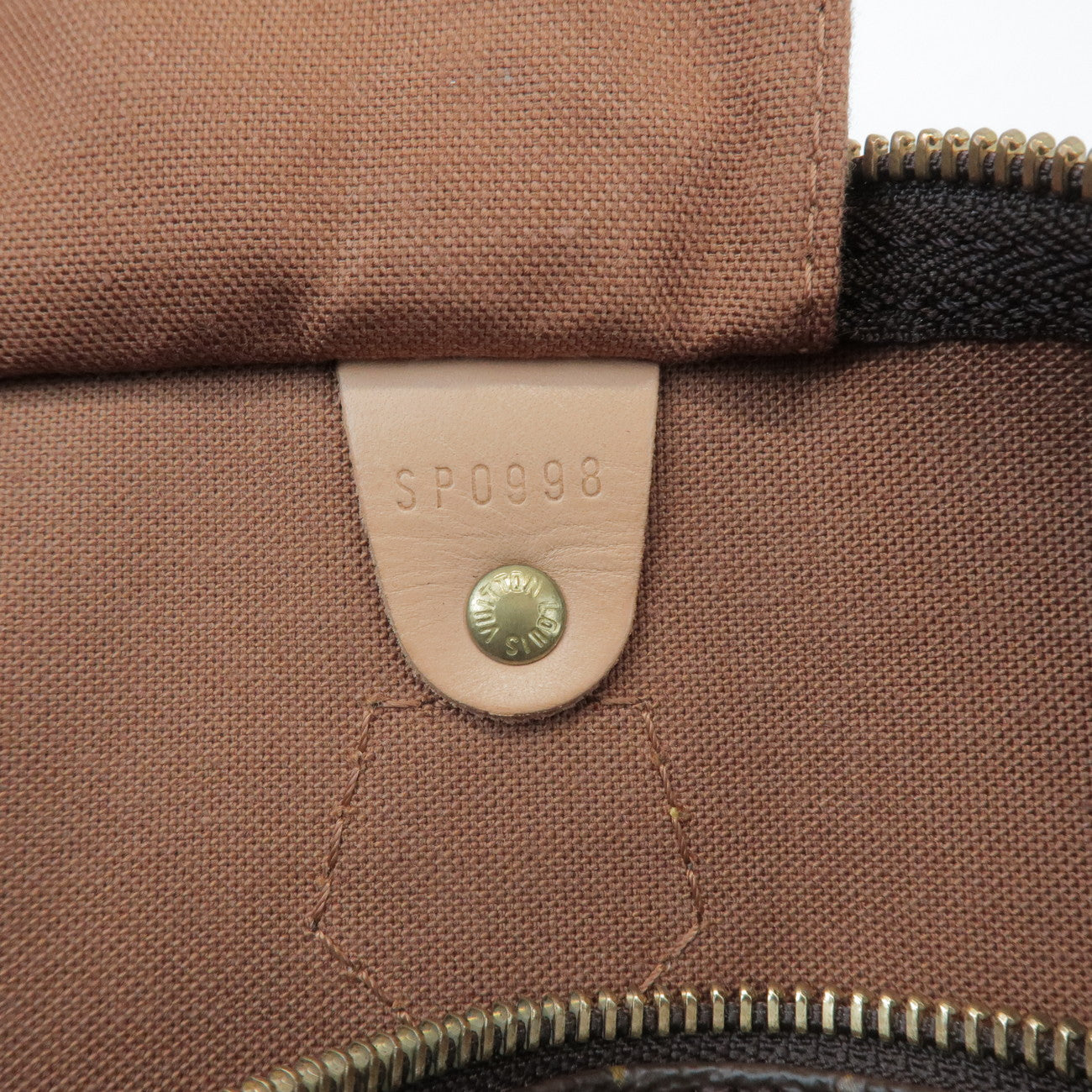 Louis Vuitton Monogram Speedy 40 Hand Bag Boston Bag Brown M41522