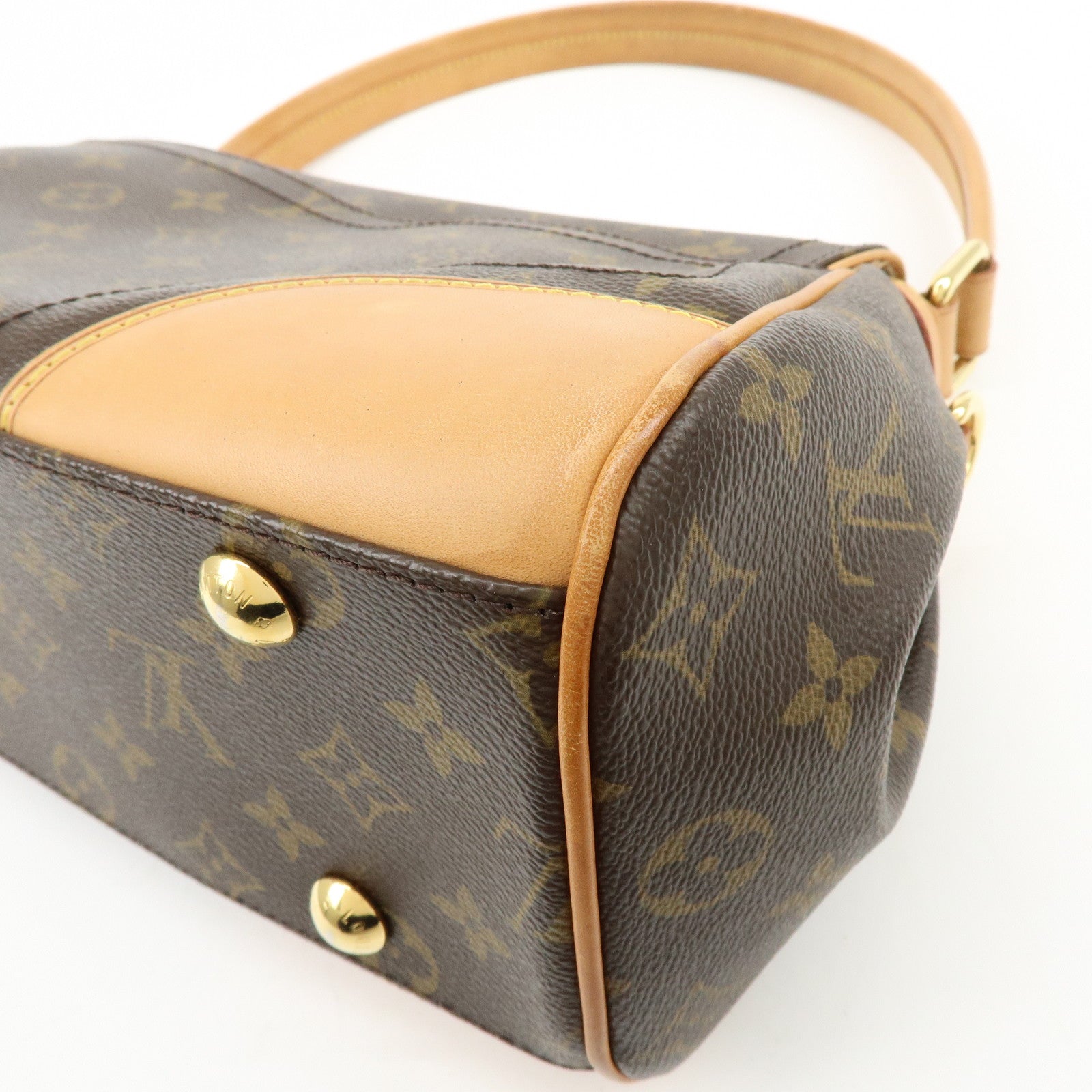 Louis Vuitton Monogram Beverly MM Shoulder Bag Brown M40121