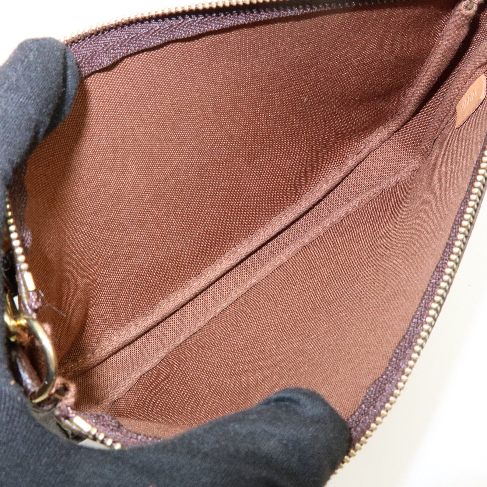 Louis Vuitton Monogram Pochette Accessoires Pouch Hand Bag M51980