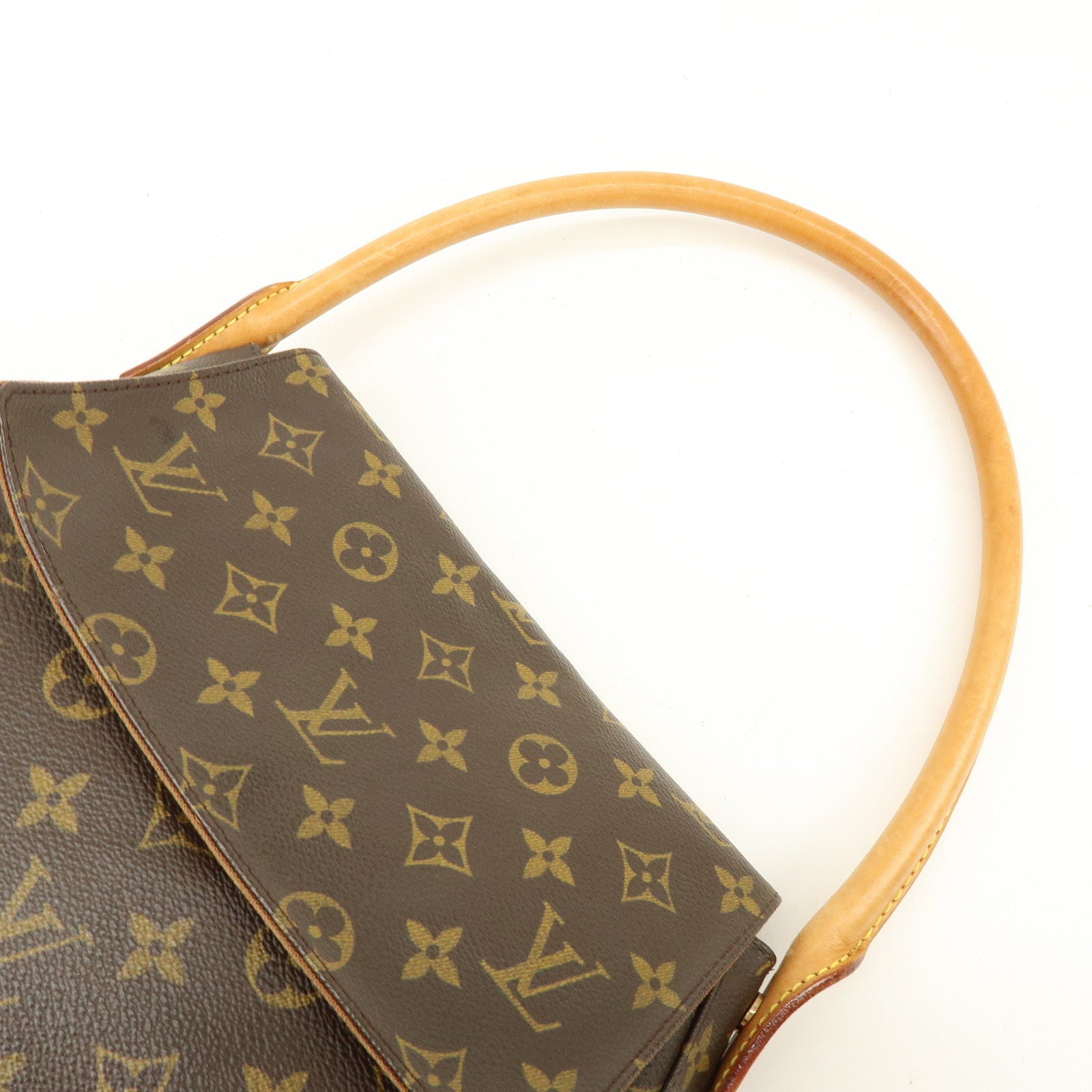 Louis Vuitton Monogram Mini Looping Shoulder Bag Brown M51147