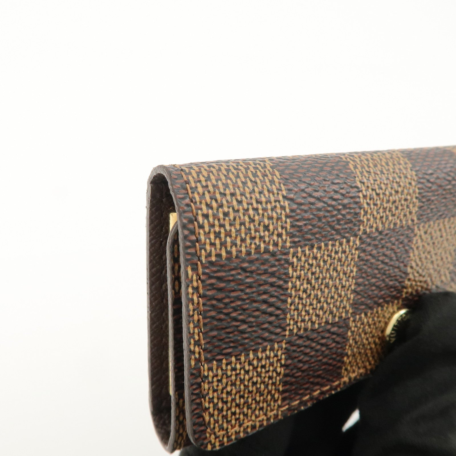 Louis Vuitton Damier Multicles 4 Key Case Damier Ebene Brown N62631