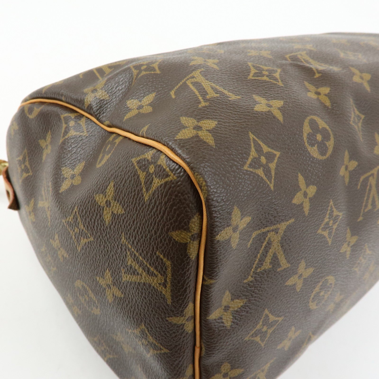 Louis Vuitton Monogram Speedy 30 Boston Bag Hand Bag Brown M41526