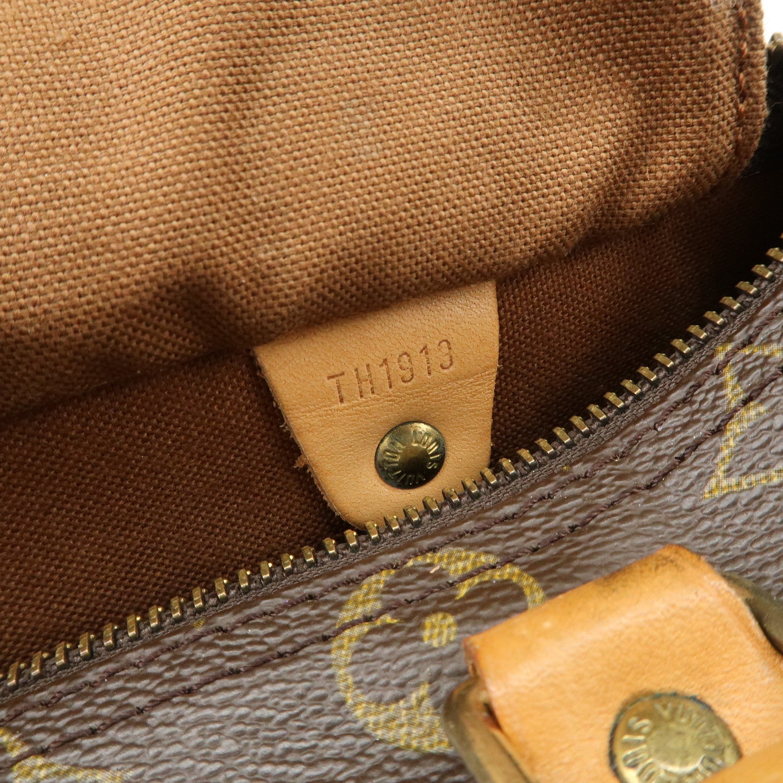 Louis Vuitton Monogram Speedy 25 Hand Bag Boston Bag M41528 Used