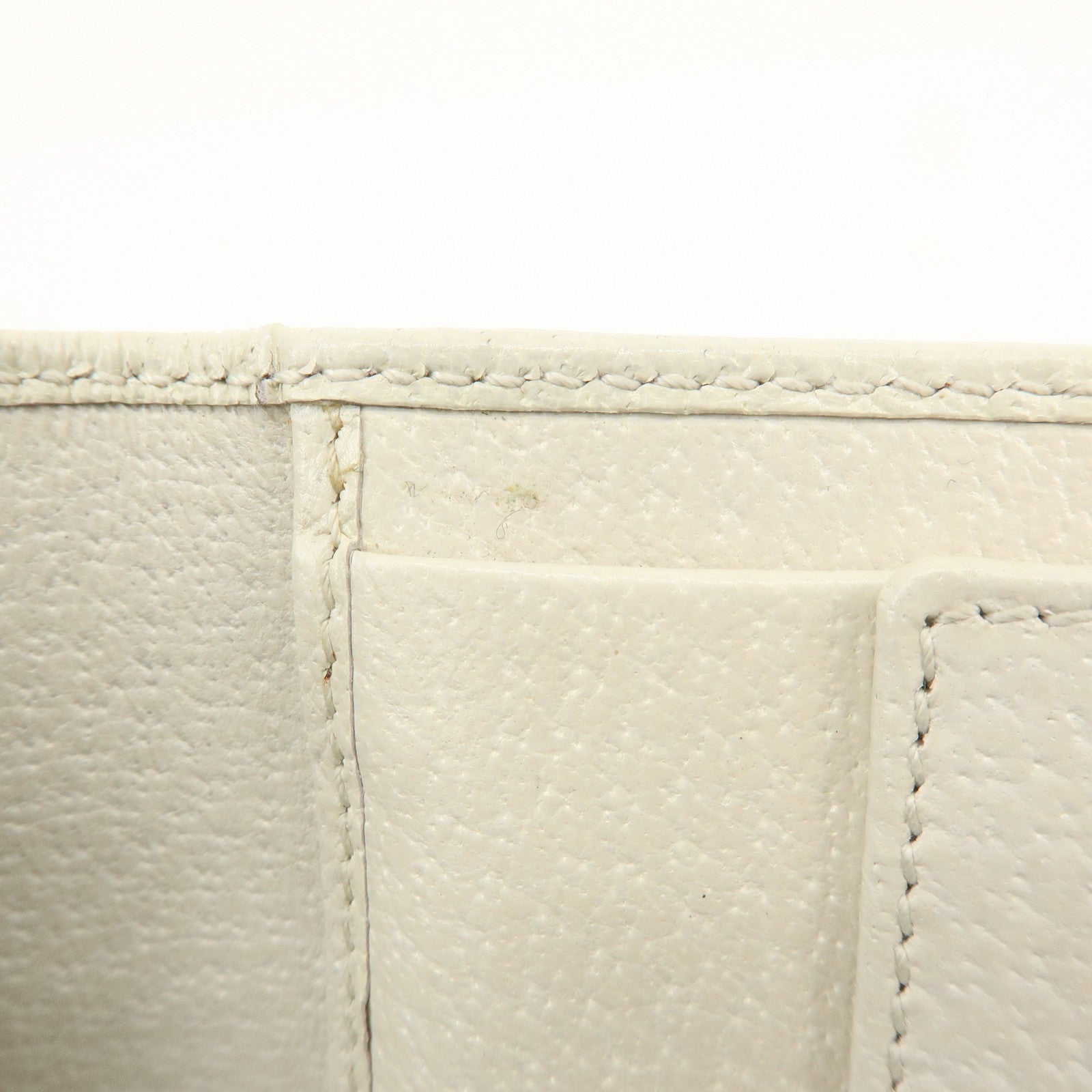 GUCCI Sherry GG Canvas Leather Long Wallet Continental Wallet Beige