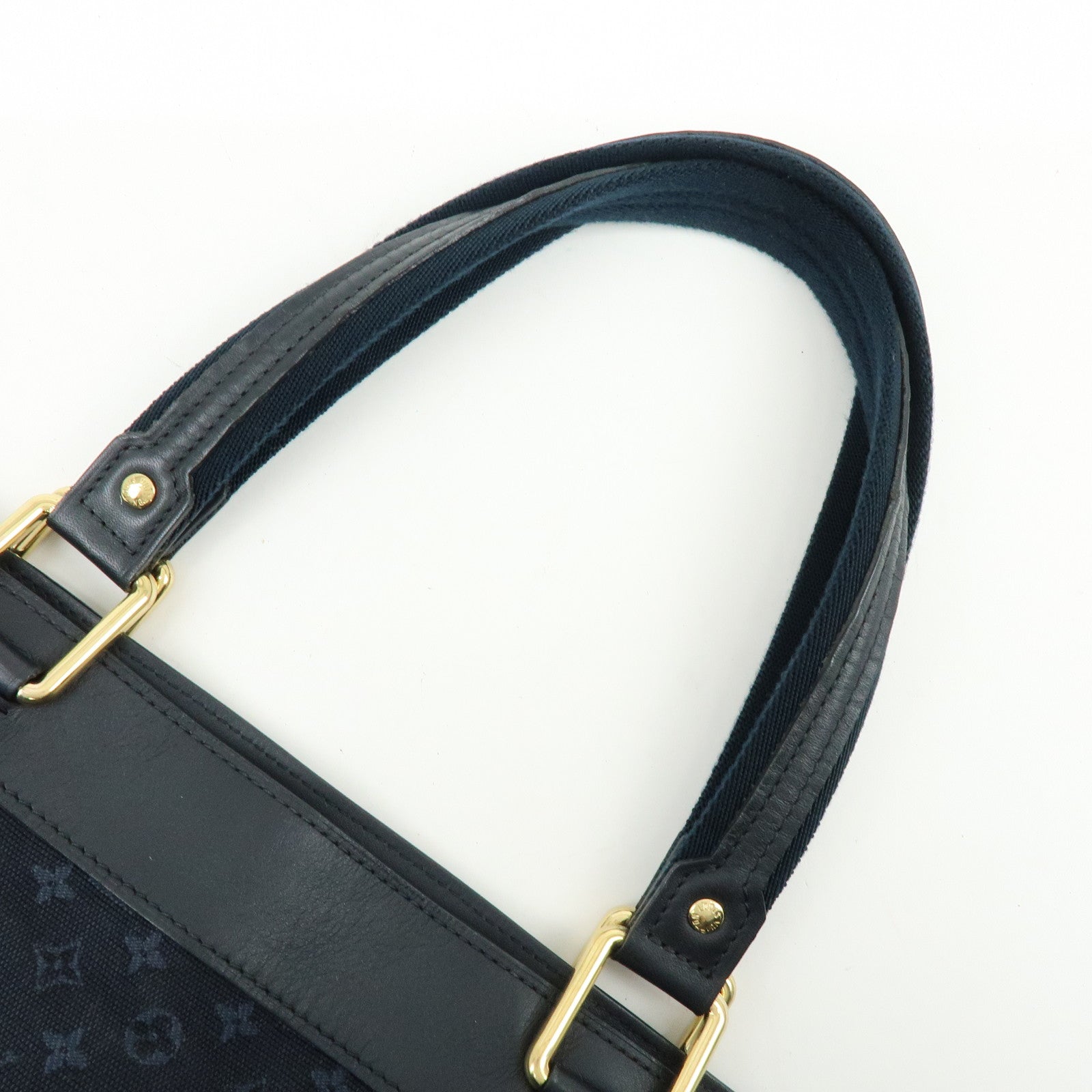 Louis Vuitton Monogram Mini Canvas Lucille GM Tote Bag Blue M92679
