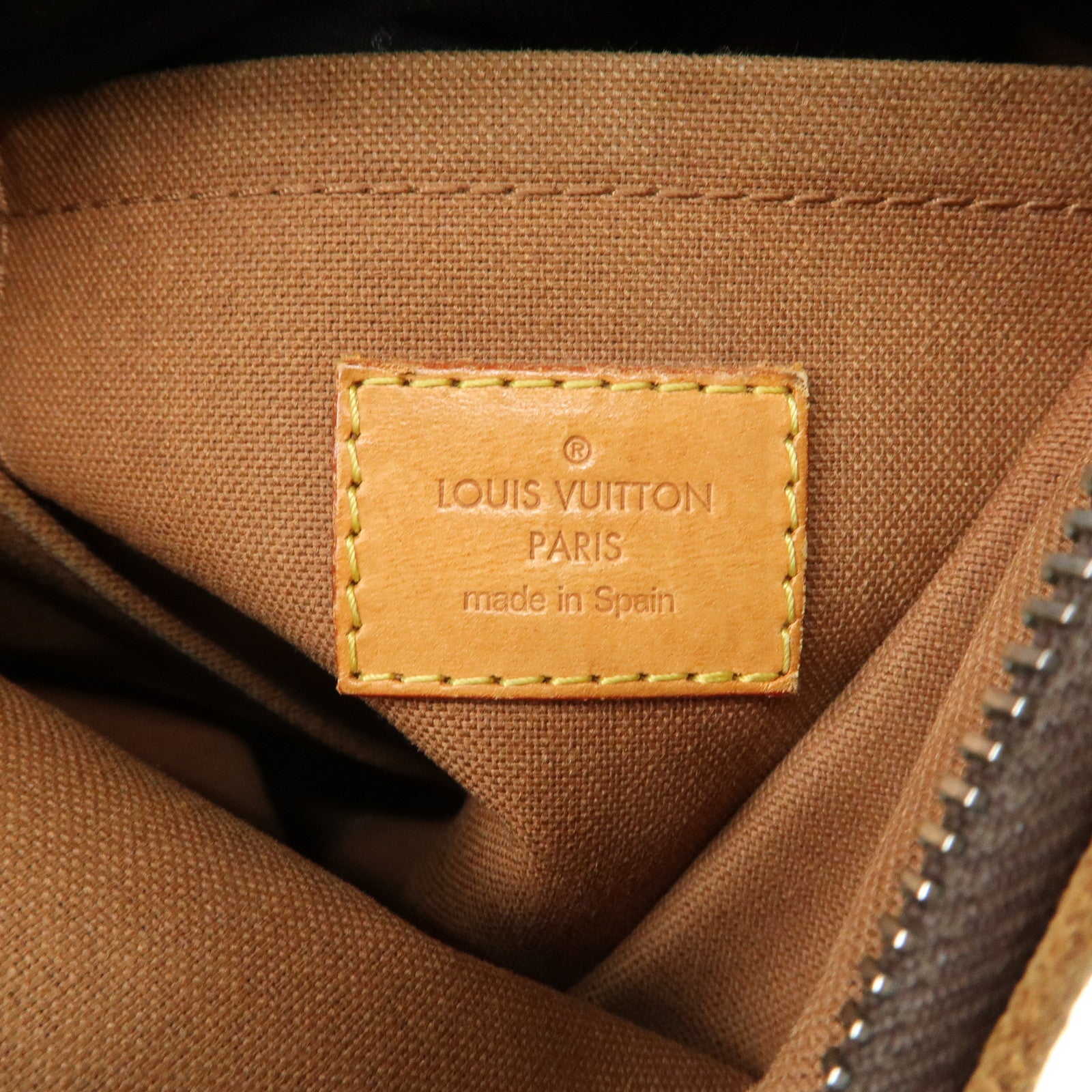 Louis Vuitton Monogram Odeon PM Shoulder Bag Brown M56390