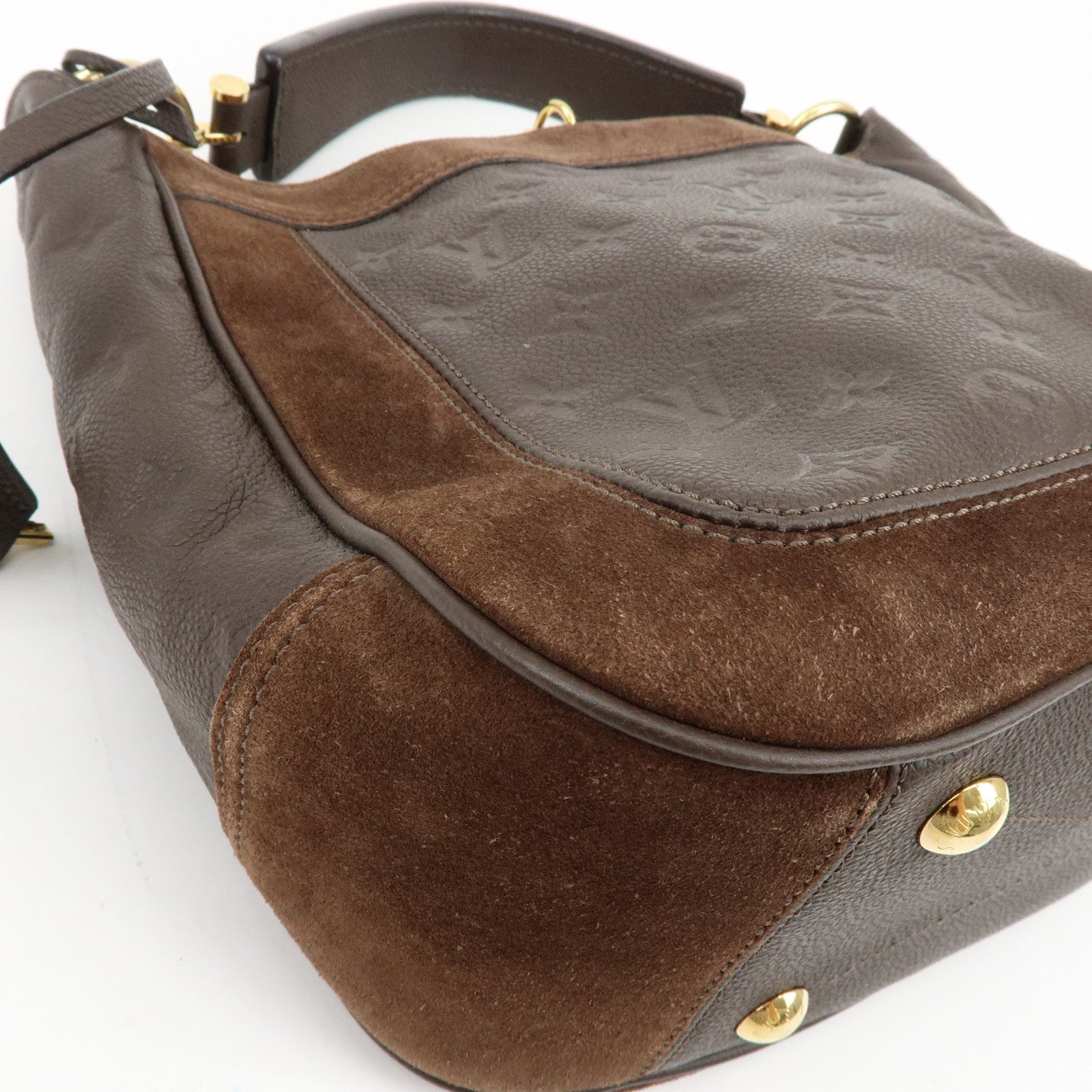Louis Vuitton Monogram Empreinte Audacieuse PM Hand Bag M94175