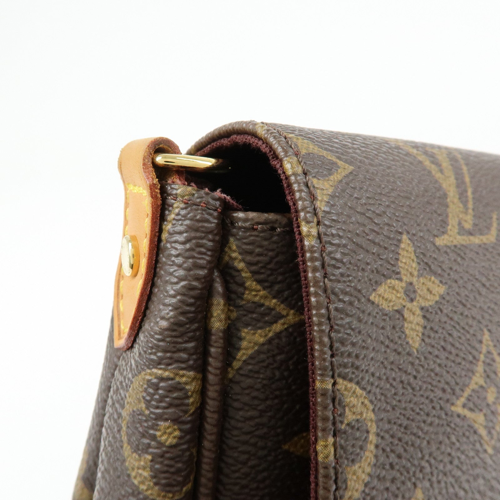 Louis Vuitton Monogram Favorite MM Shoulder Bag Brown M40718