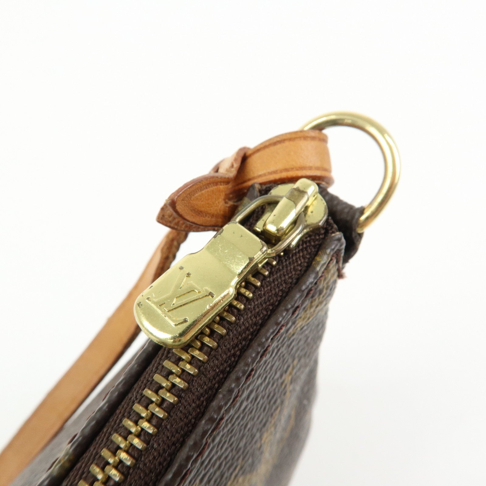 Louis Vuitton Monogram Pochette Accessoires Pouch Hand Bag M51980