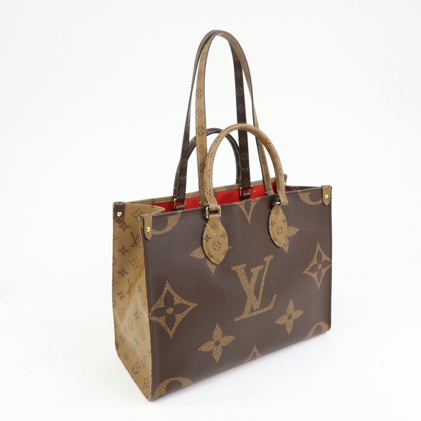 Louis Vuitton Monogram Giant Canvas On The Go MM Hand Bag M45039