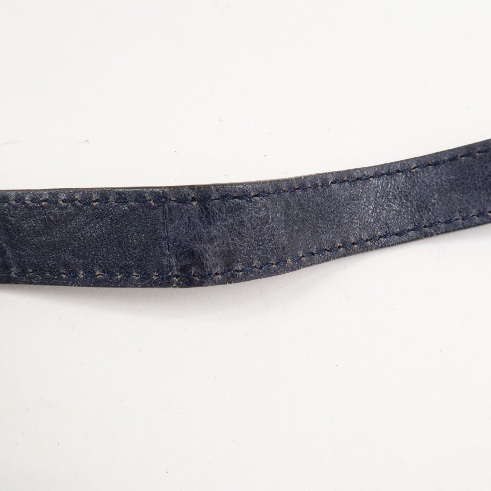 GIVENCHY Pandora Leather 2Way Bag Hand Bag Shoulder Bag Navy