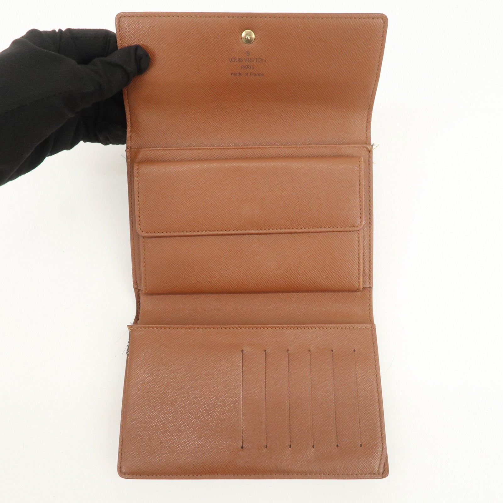 Louis Vuitton Monogram Set of 3 Wallets Brown M61725 M61215 M61200