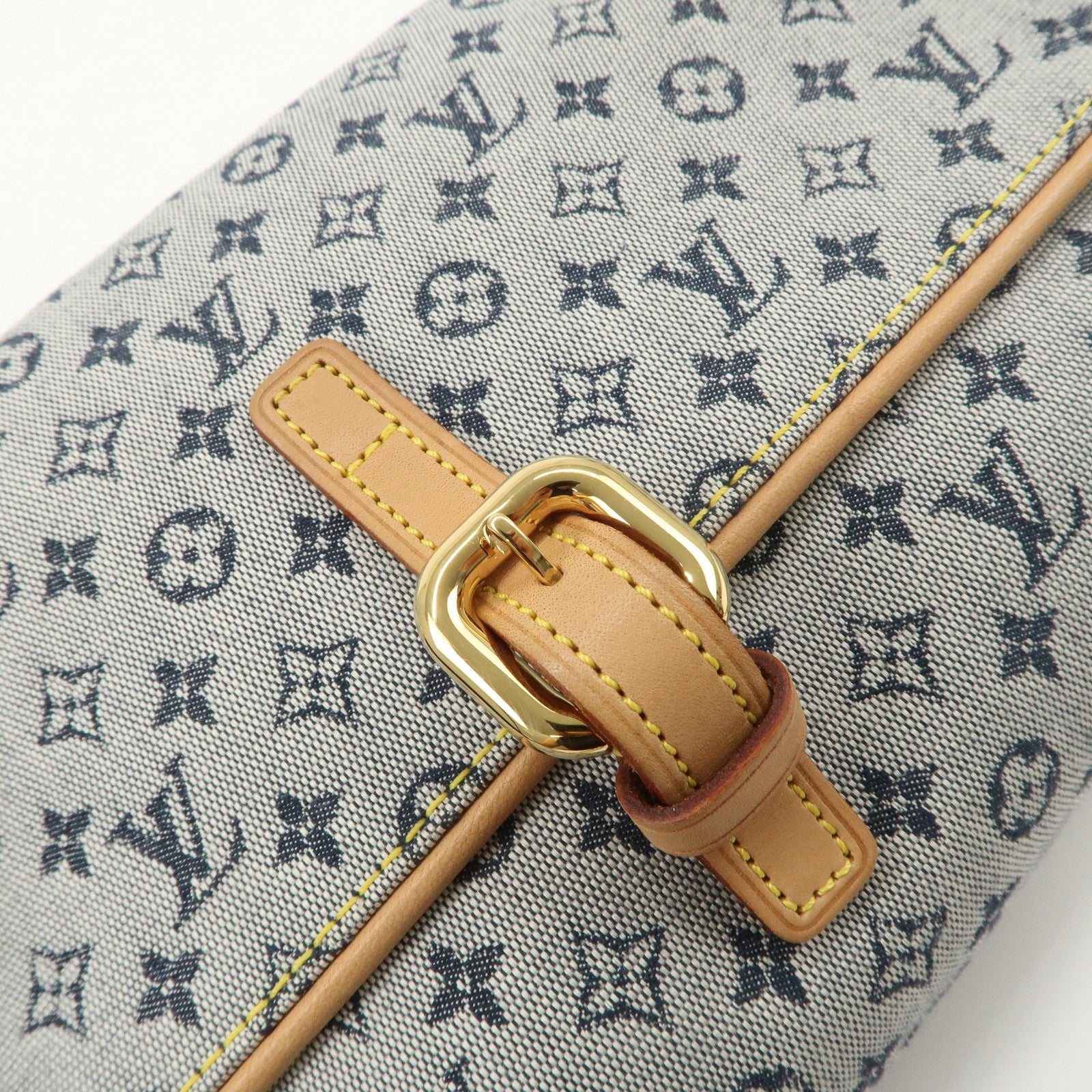 Louis Vuitton Monogram Mini Camille Shoulder Bag Blue M92002