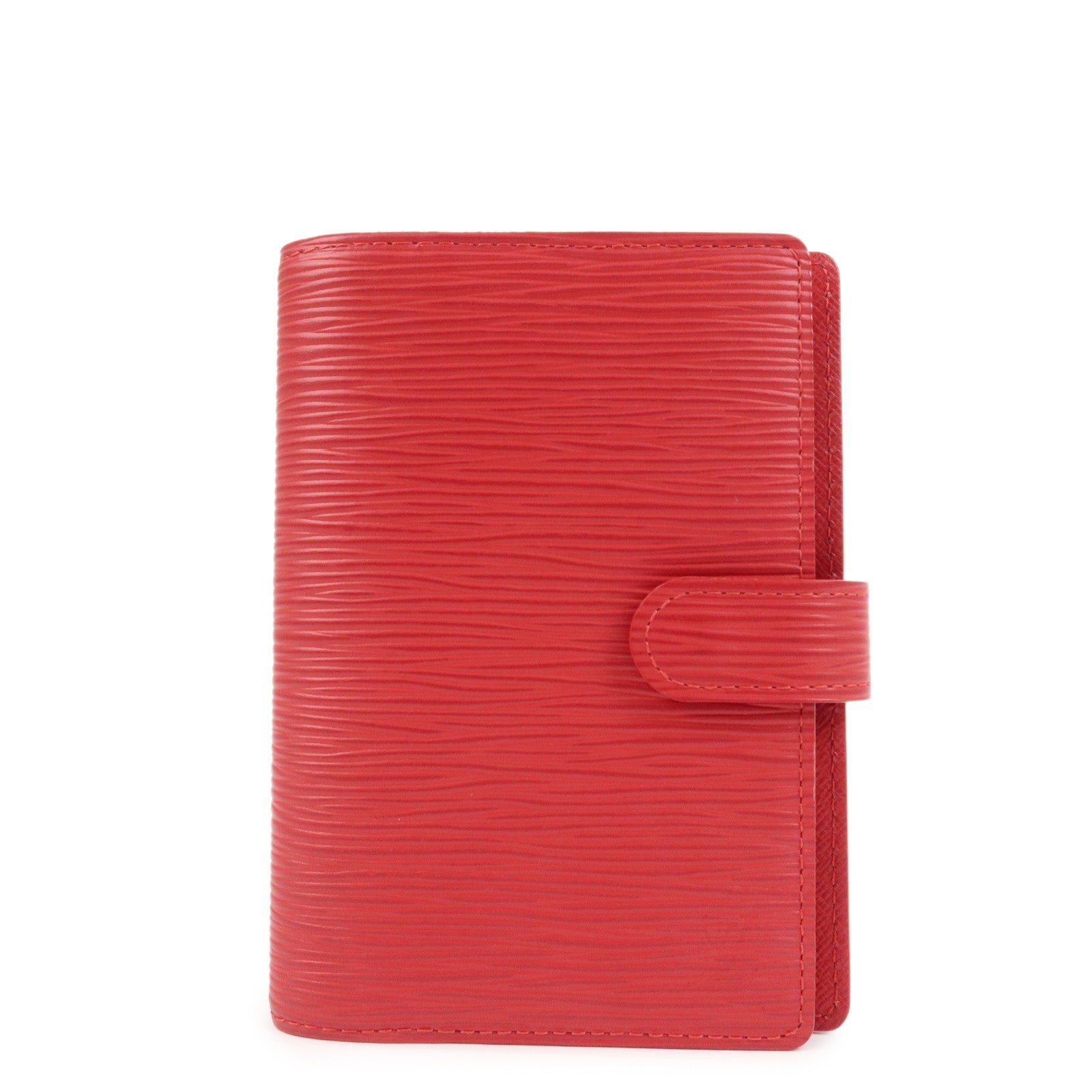 Louis Vuitton Epi Leather Agenda PM Planner Cover Rouge R2005E