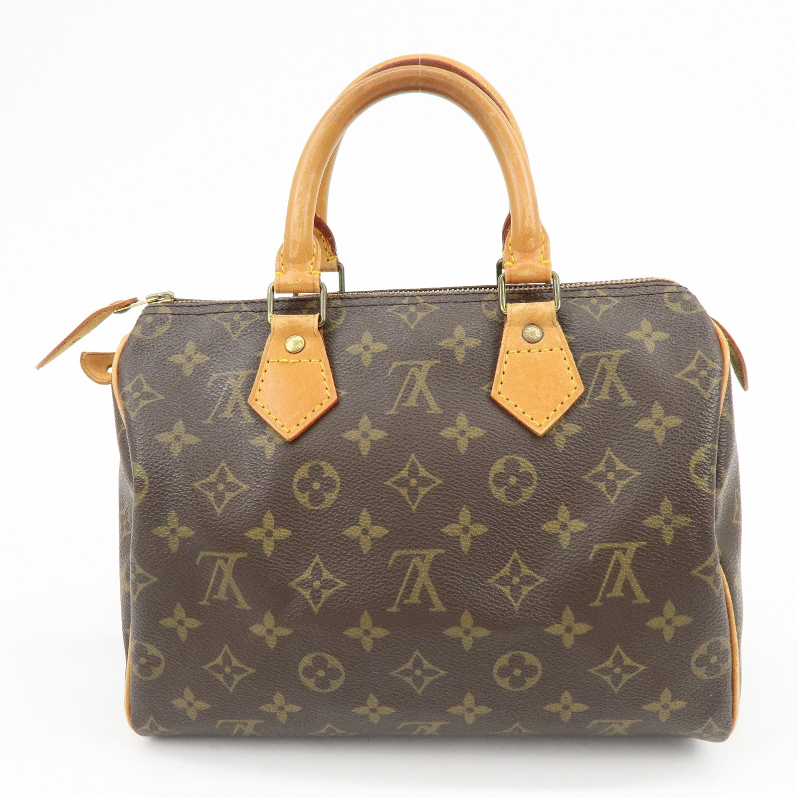 Louis Vuitton Monogram Speedy 25 Boston Bag Hand Bag Brown M41528