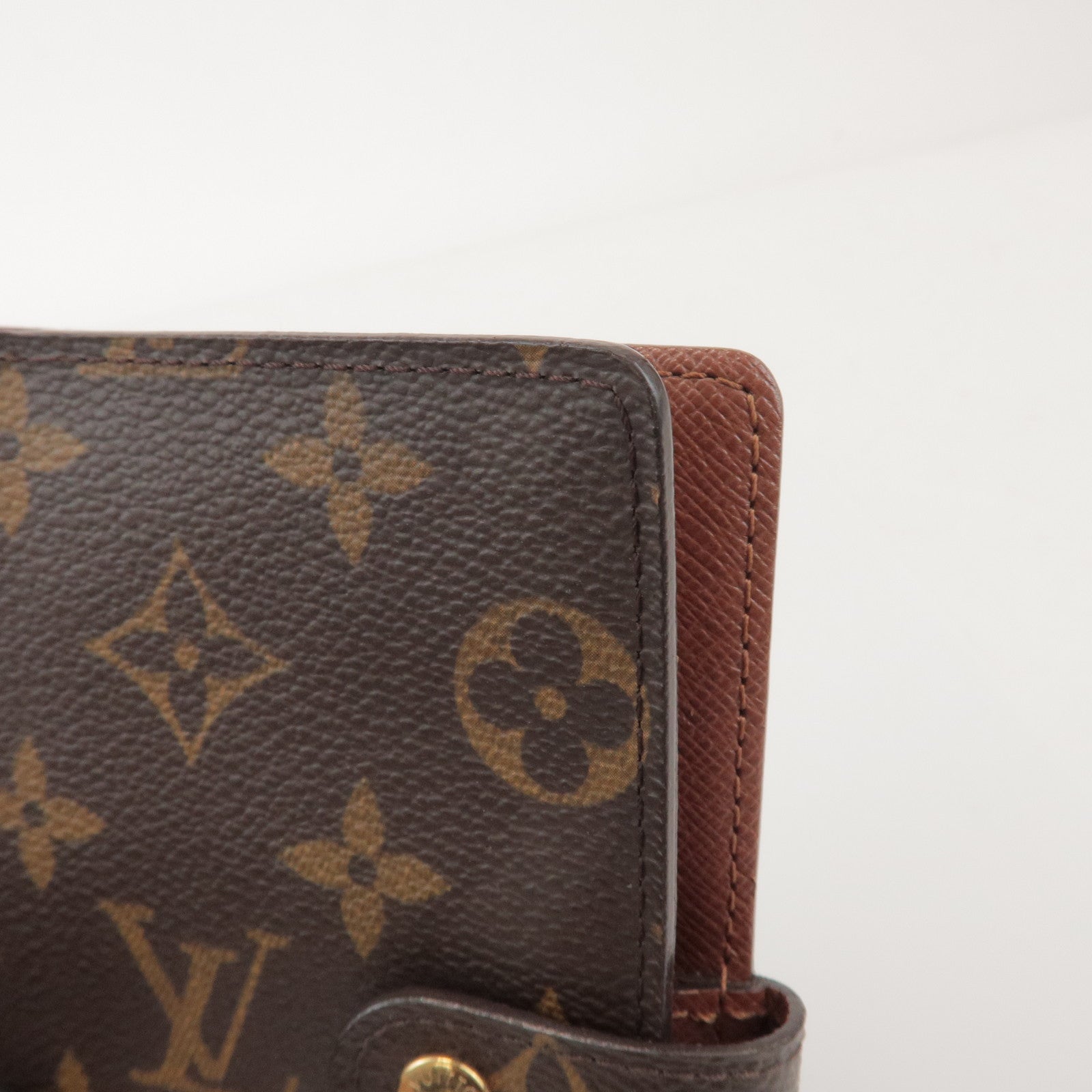 Louis Vuitton Monogram Agenda PM Planner Cover Brown R20005
