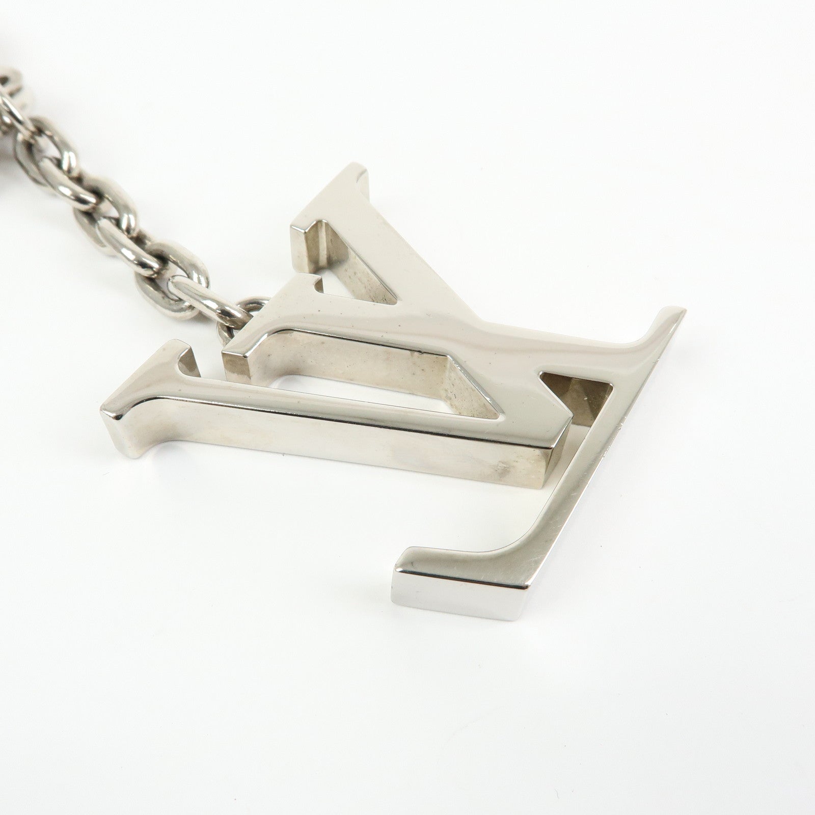 Louis Vuitton Porte Cles Initiales LV Bag Charm Silver M65071