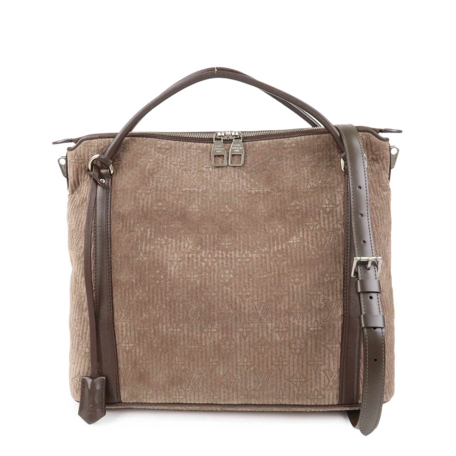 Louis Vuitton Monogram Antheia Ixia MM Hand Bag Brun Brown M93832
