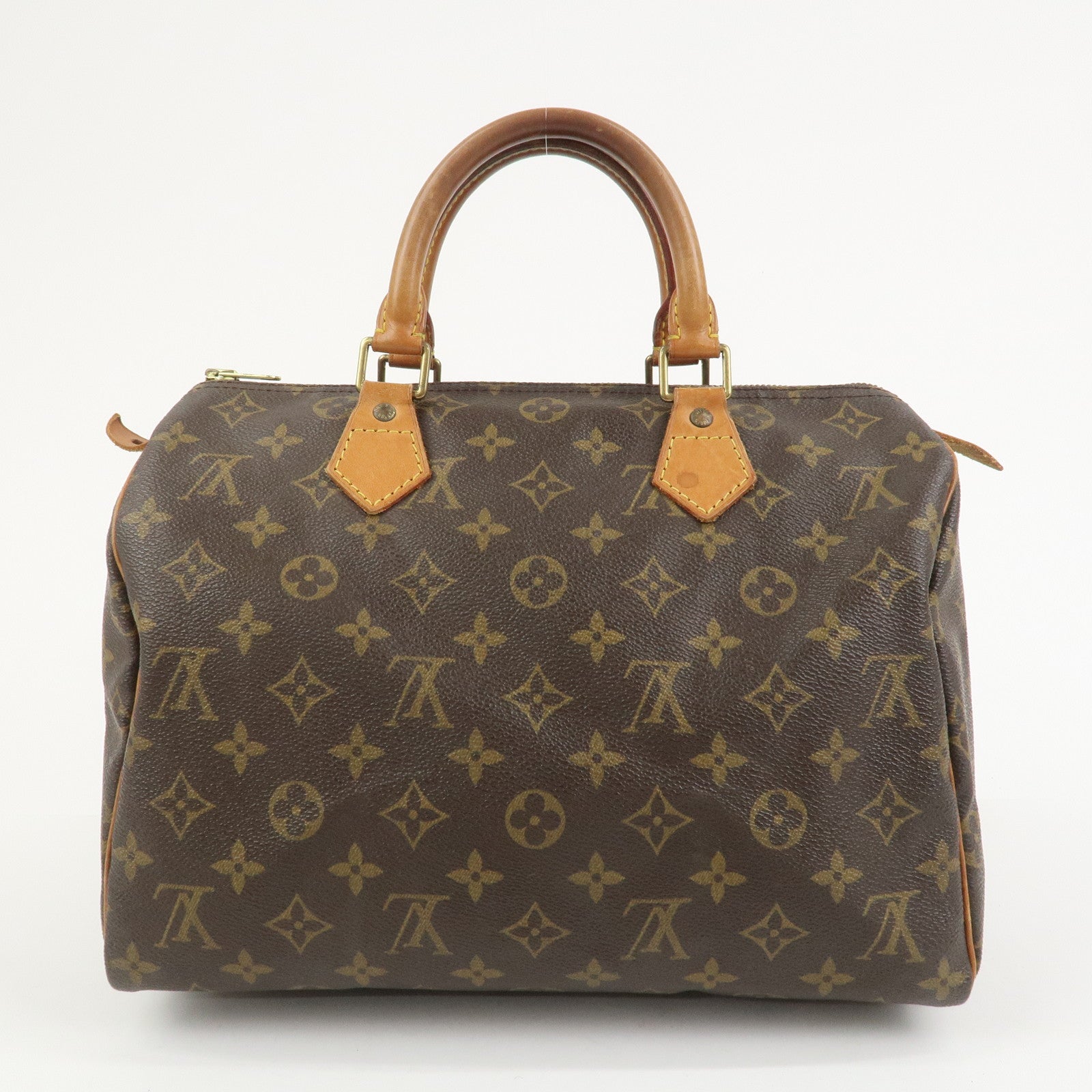 Louis Vuitton Monogram Speedy 30 Boston Bag Hand Bag Brown M41526