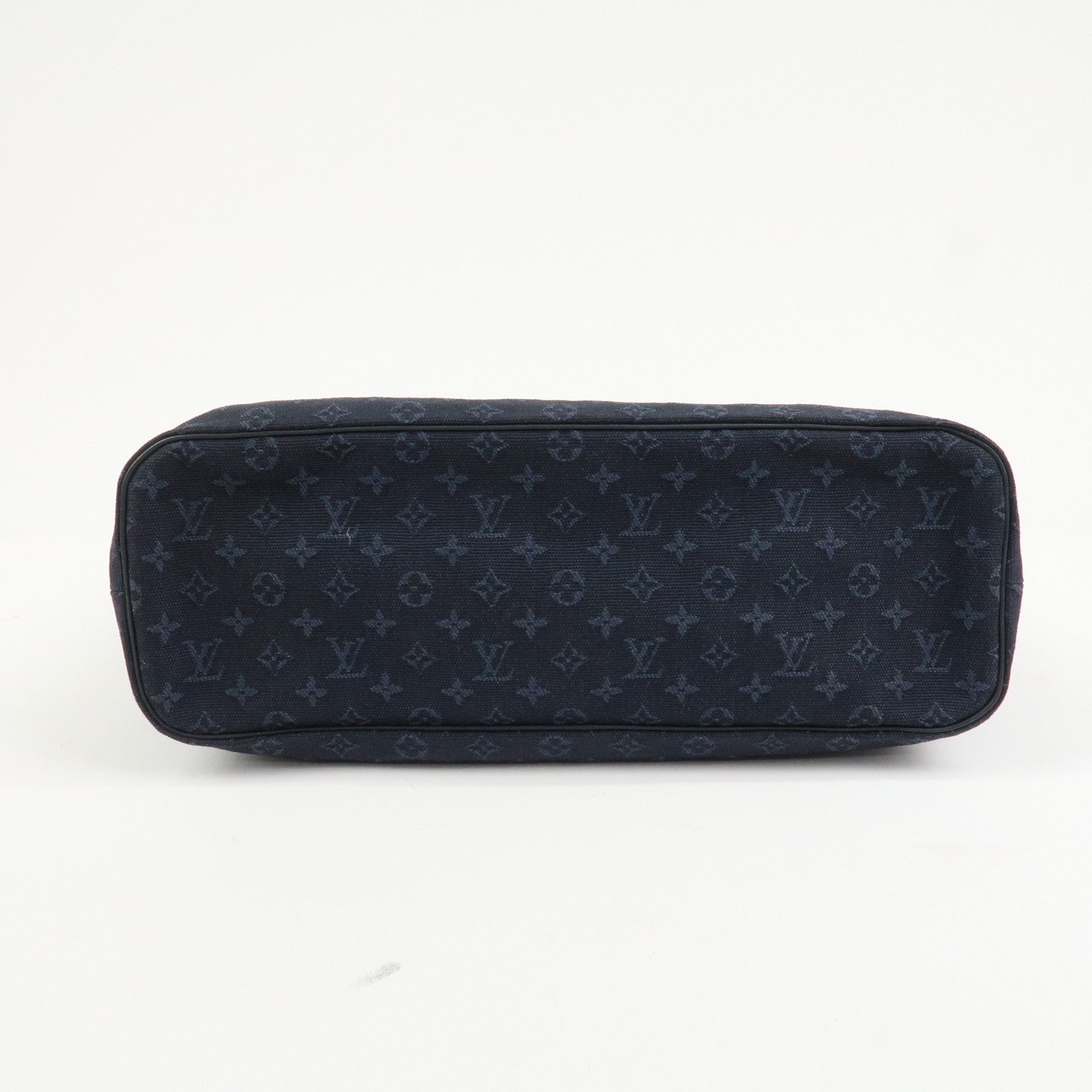 Louis Vuitton Monogram Mini Canvas Lucille GM Tote Bag Blue M92679