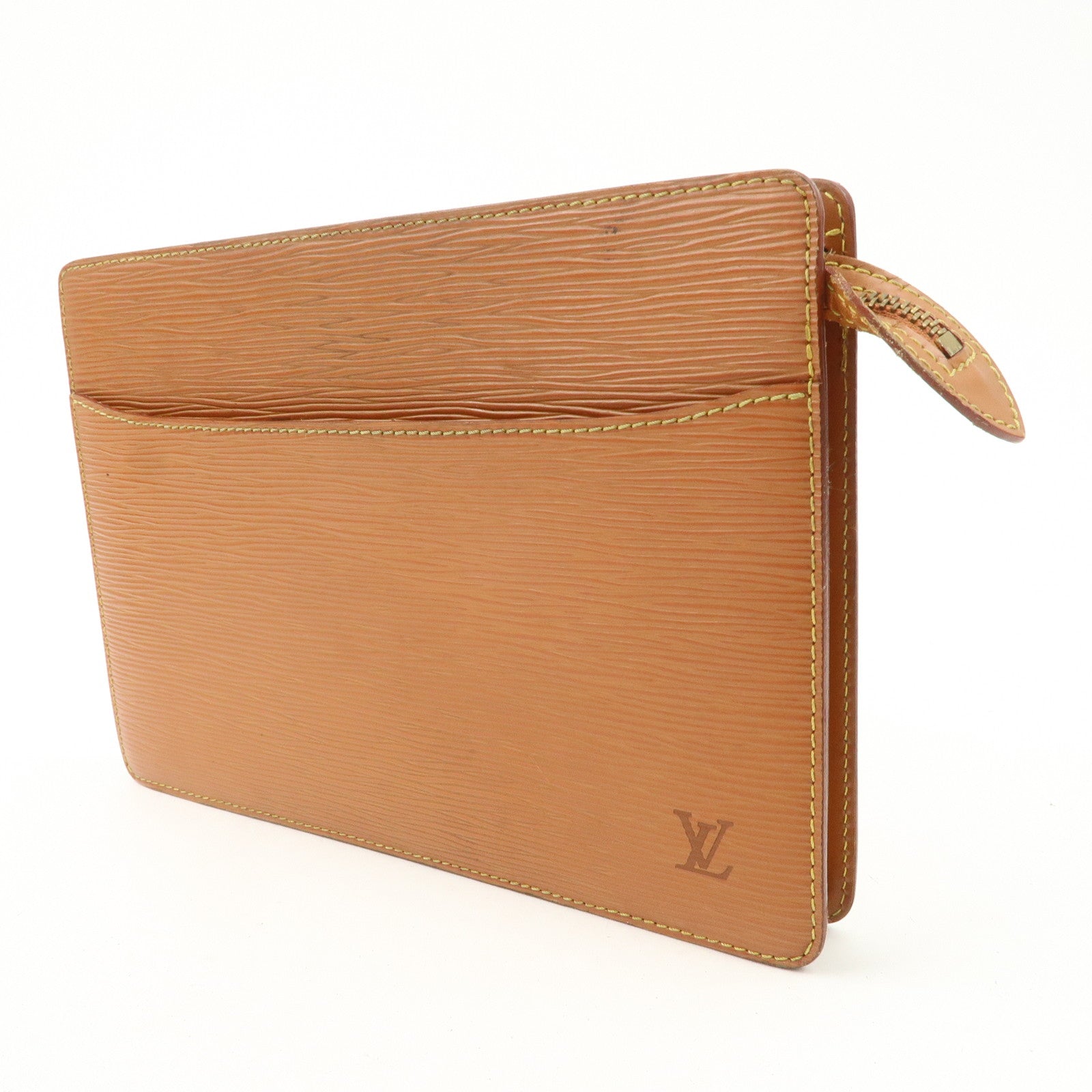 Louis Vuitton Monogram Epi Taiga Set of 3 Canvas Leather Clutch Bag Used