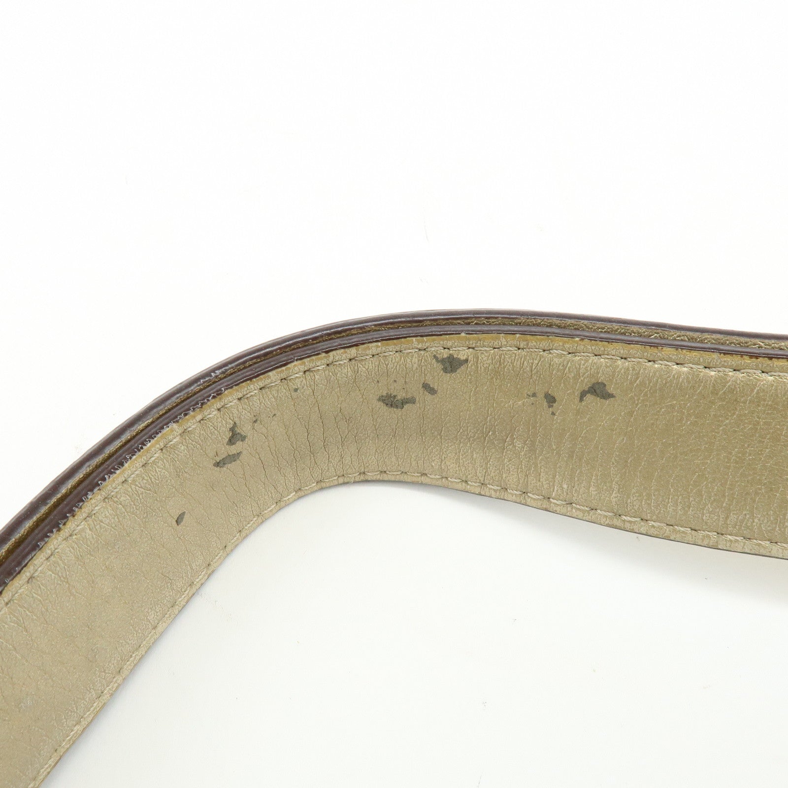 COACH Signature Set of 2 Canvas Leather Shoulder Bag Brown Beige