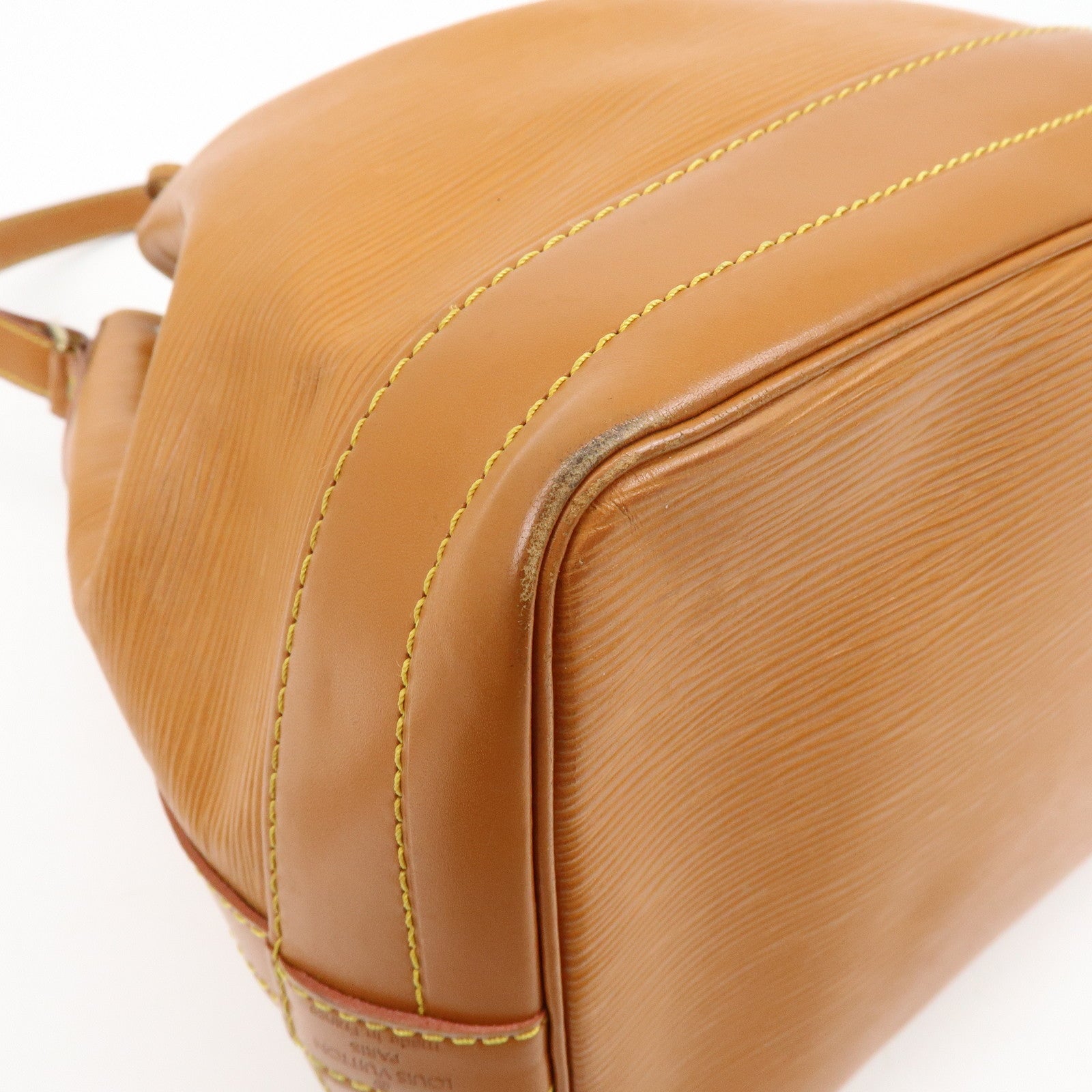 Louis Vuitton Epi Leather Noe Shoulder Bag Zipang Gold M44008