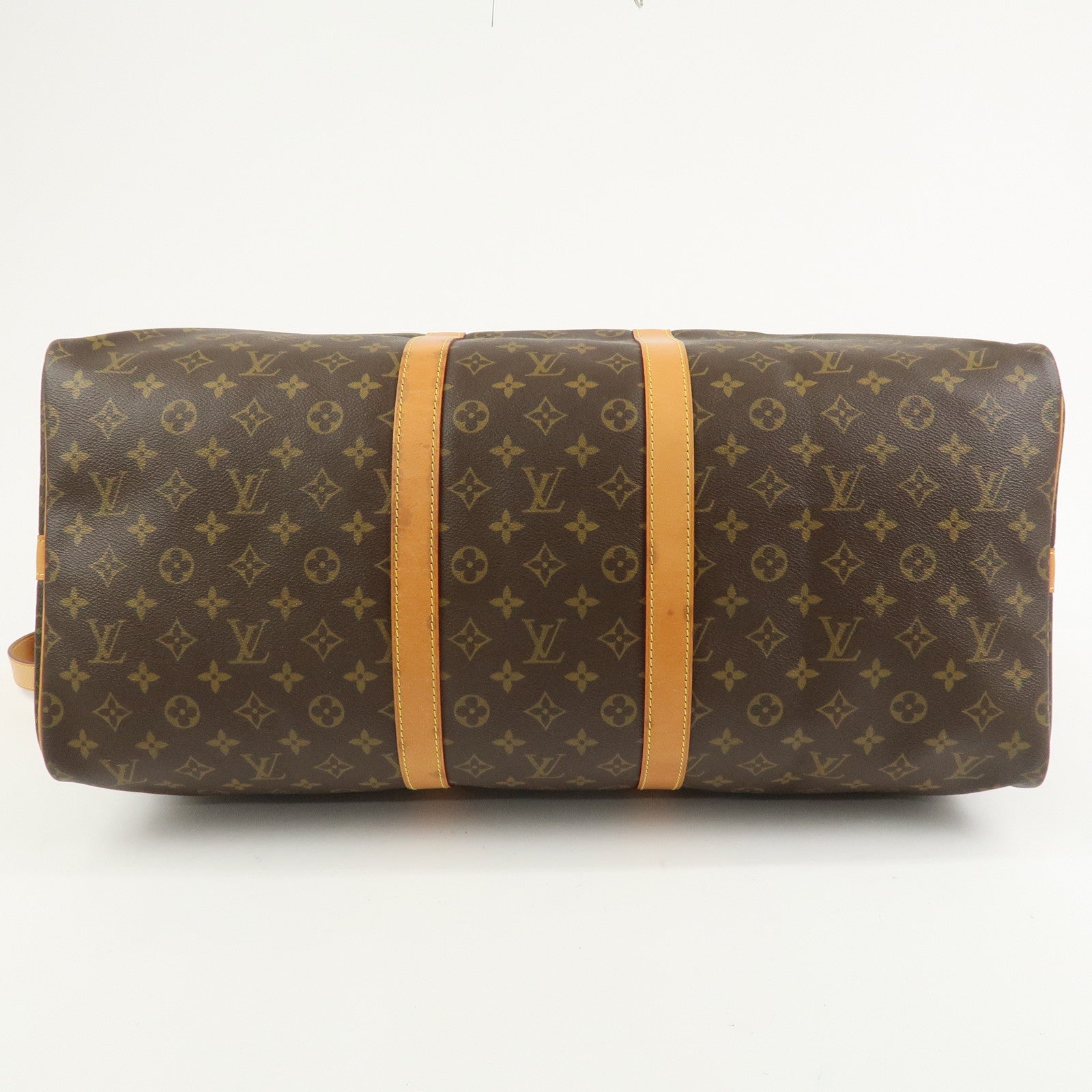 Louis Vuitton Monogram Keep All Bandouliere 55 Boston Bag M41414