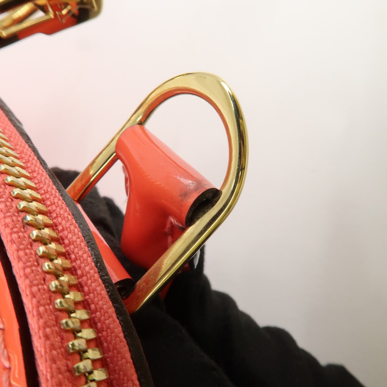 Louis Vuitton Monogram Vernis Alma BB 2Way Bag Rose Rich M90259 Used