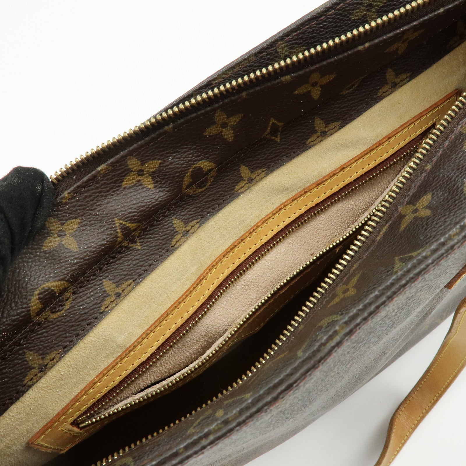 Louis Vuitton Monogram Luco Tote Bag Shoulder Bag Brown M51155