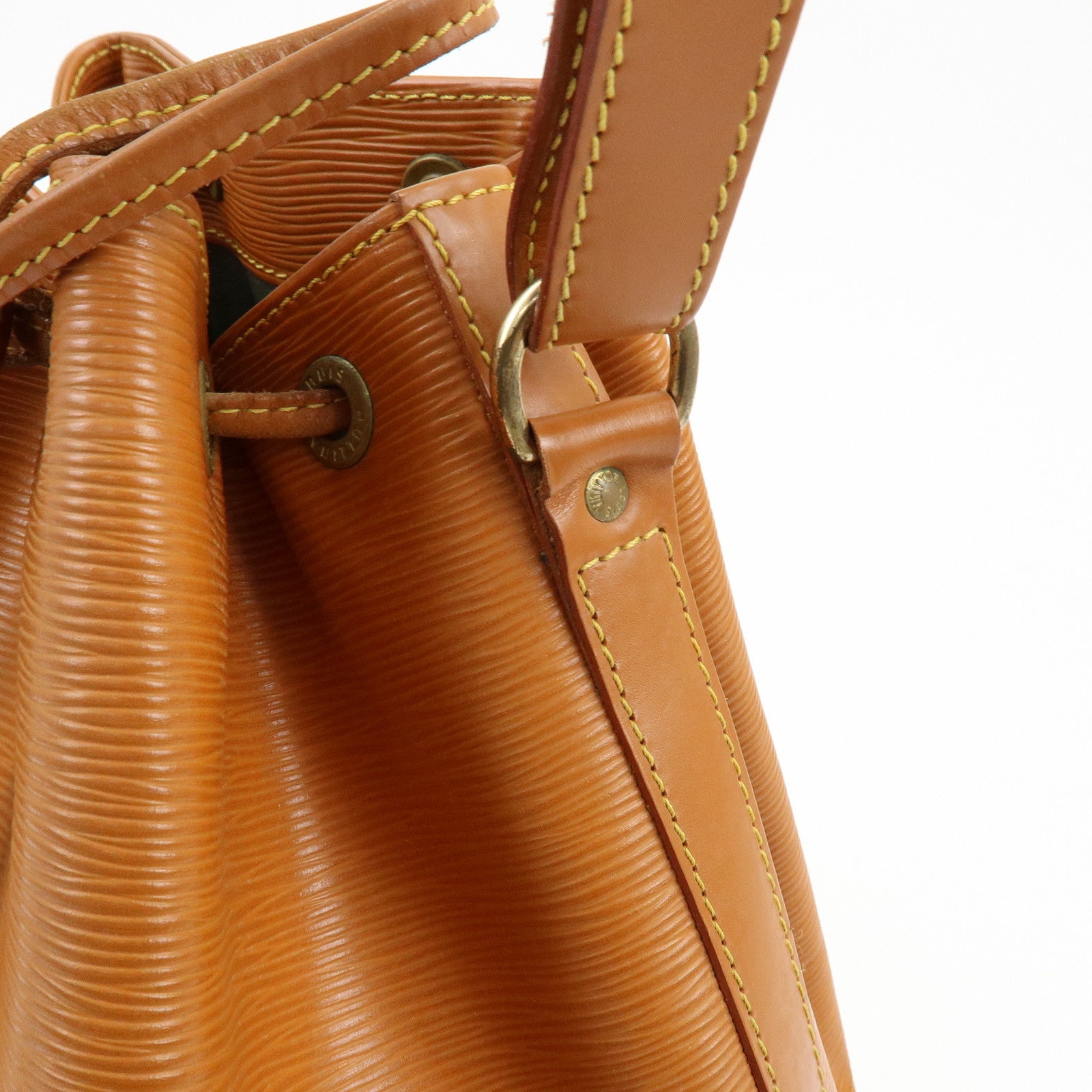 Louis Vuitton Epi Leather Noe Shoulder Bag Zipang Gold M44008