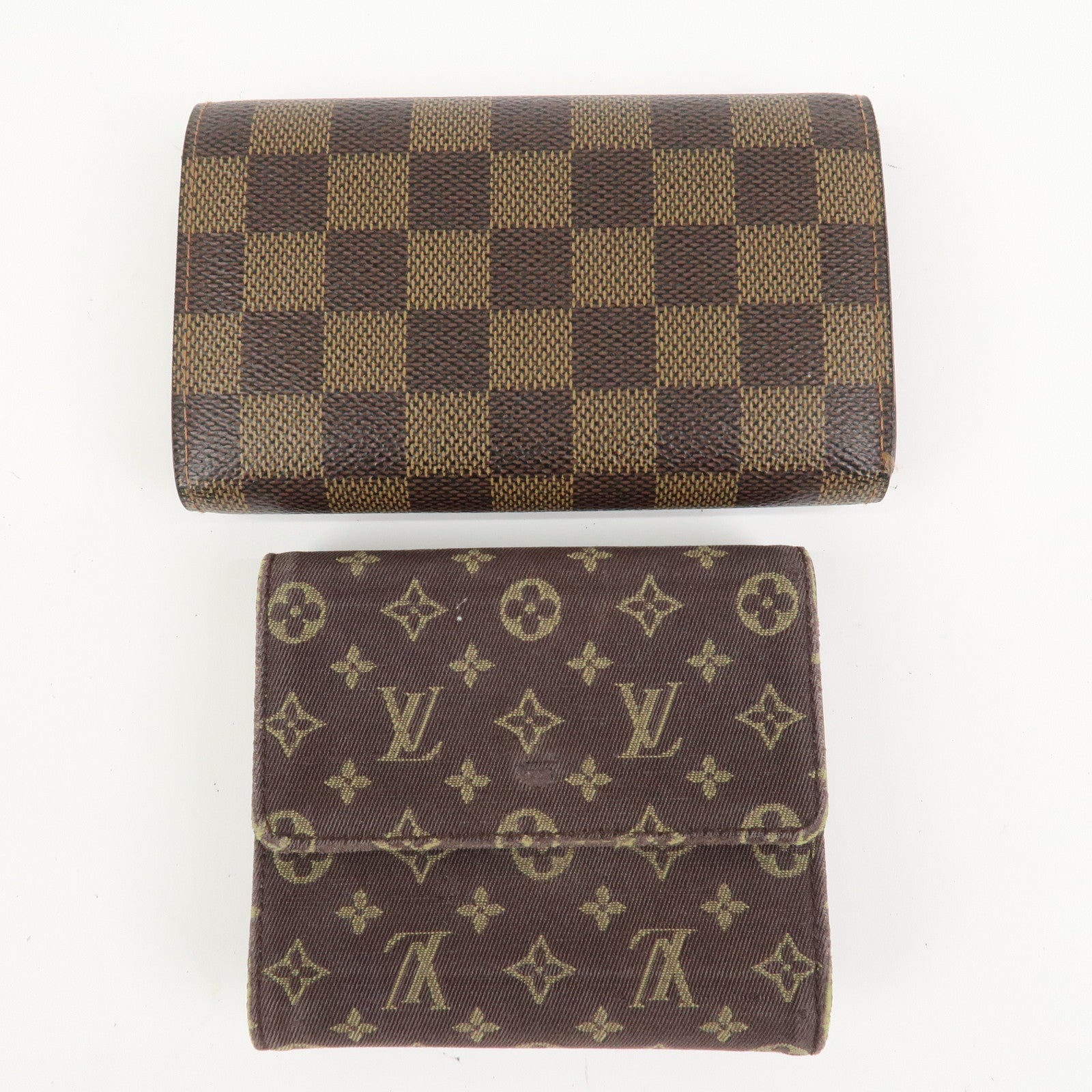Louis Vuitton Damier Monogram Set of 2 Wallet M95233/N61730