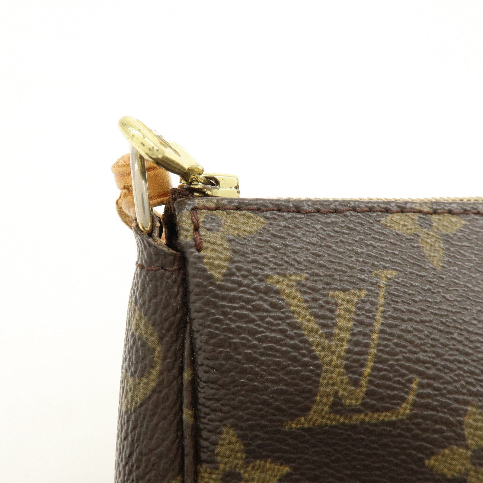 Louis Vuitton Monogram Pochette Accessoires Pouch Hand Bag M51980