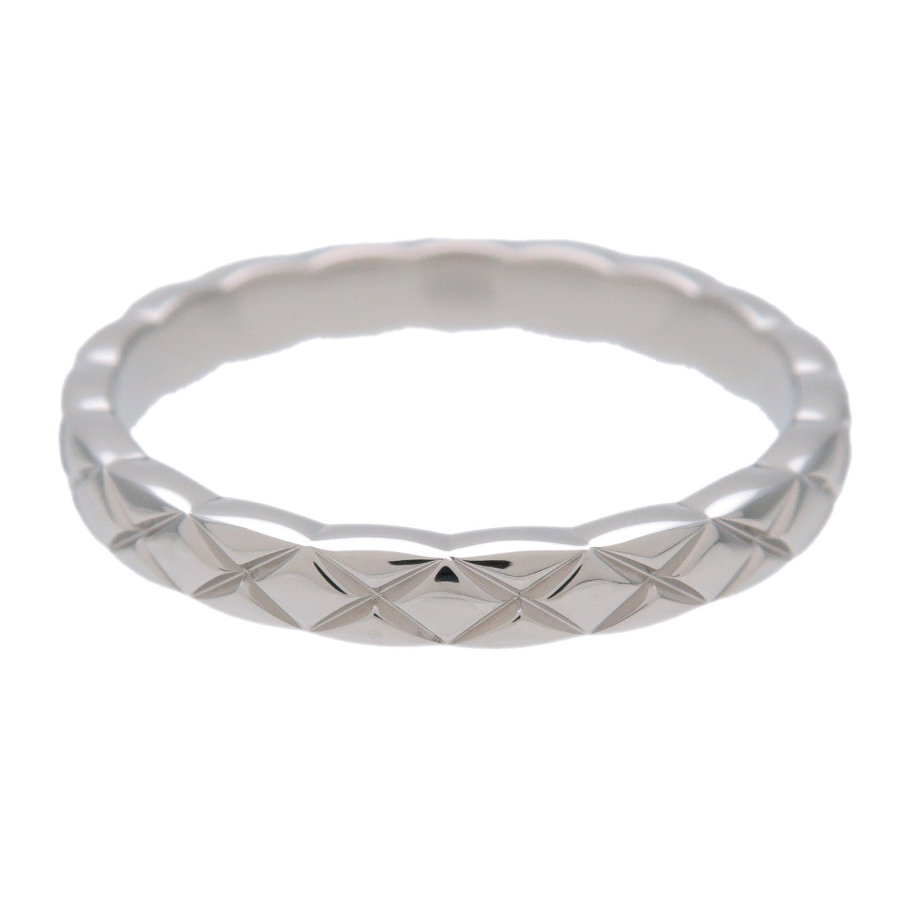 CHANEL COCO Crush Mini Ring PT950 Platinum J11117 US7 EU55